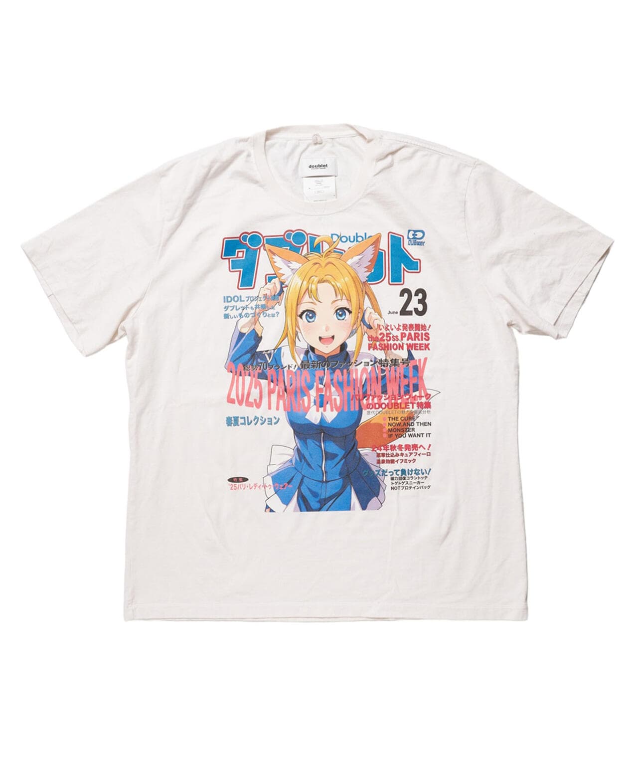 doublet/ダブレット/ANIME PRINT T-SHIRT