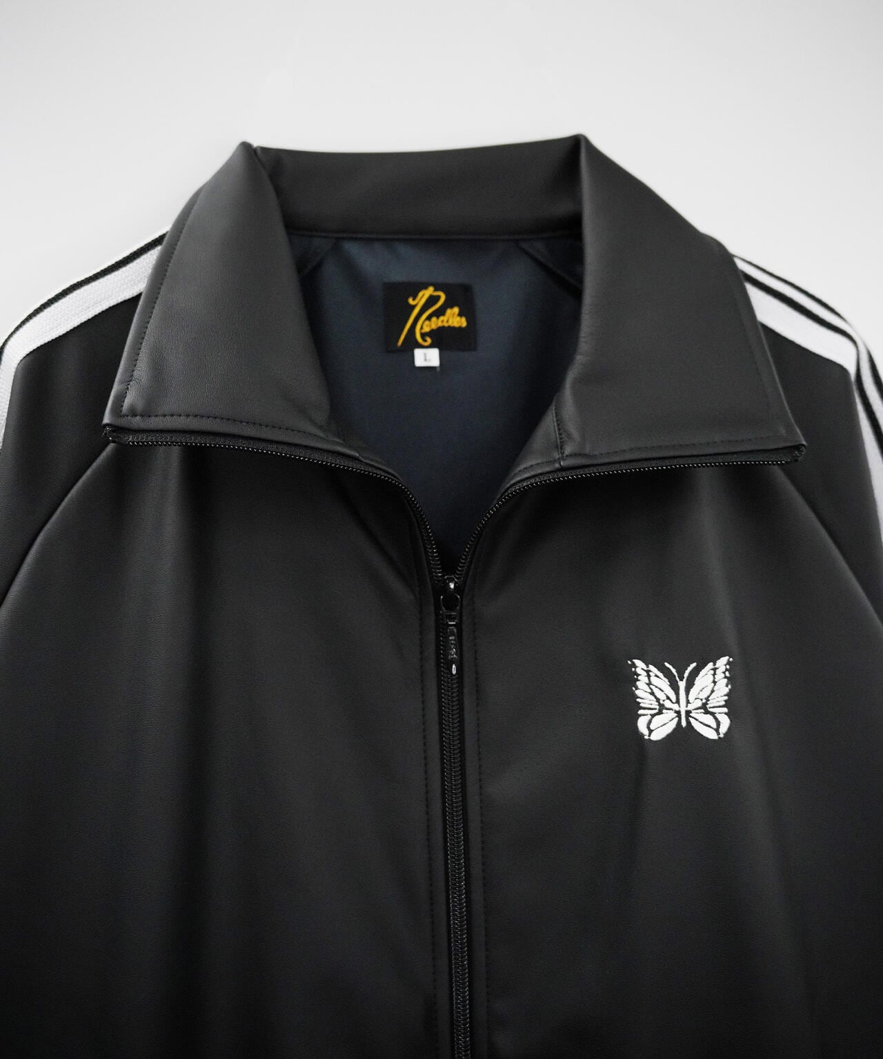 【先行予約 11月中旬-11月下旬入荷予定】NEEDLES/【LHP別注】TRACK JACKET - SYNTHETIC LEATHER