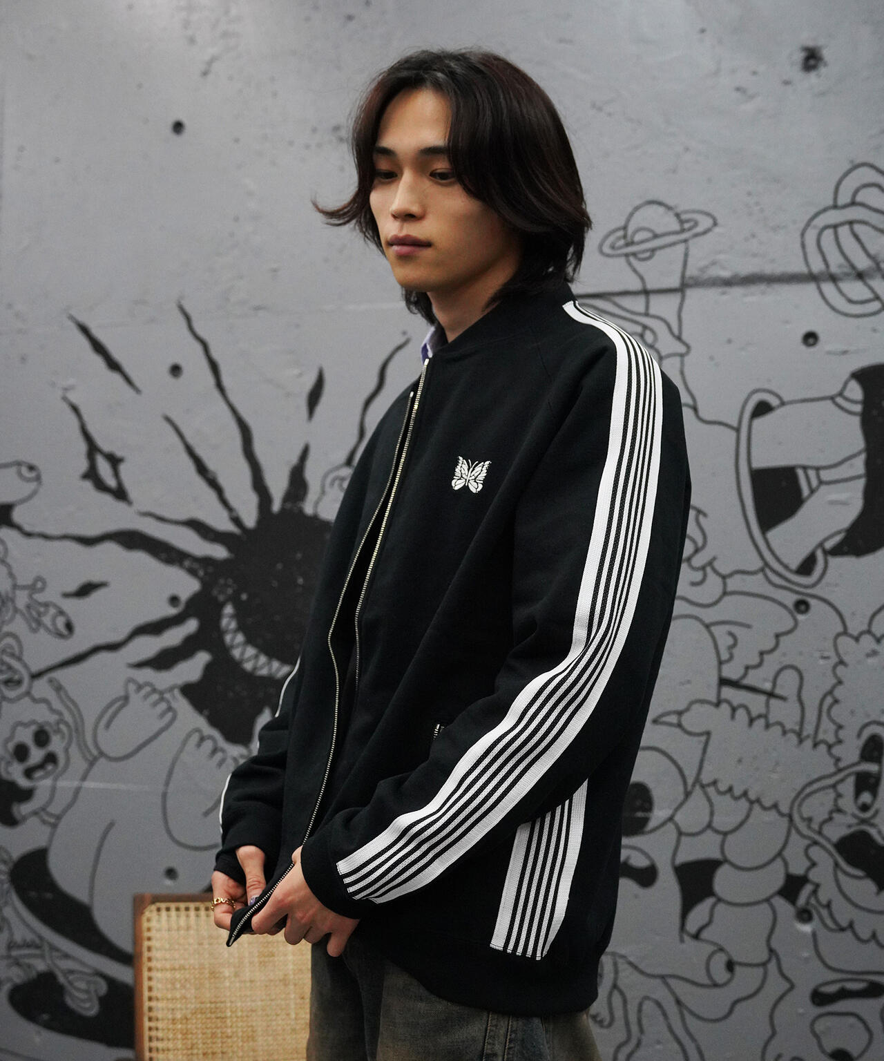 NEEDLES/ニードルズ/【LHP EXCLUSIVE】R.C. TRACK JACKET - COTTON JERSEY