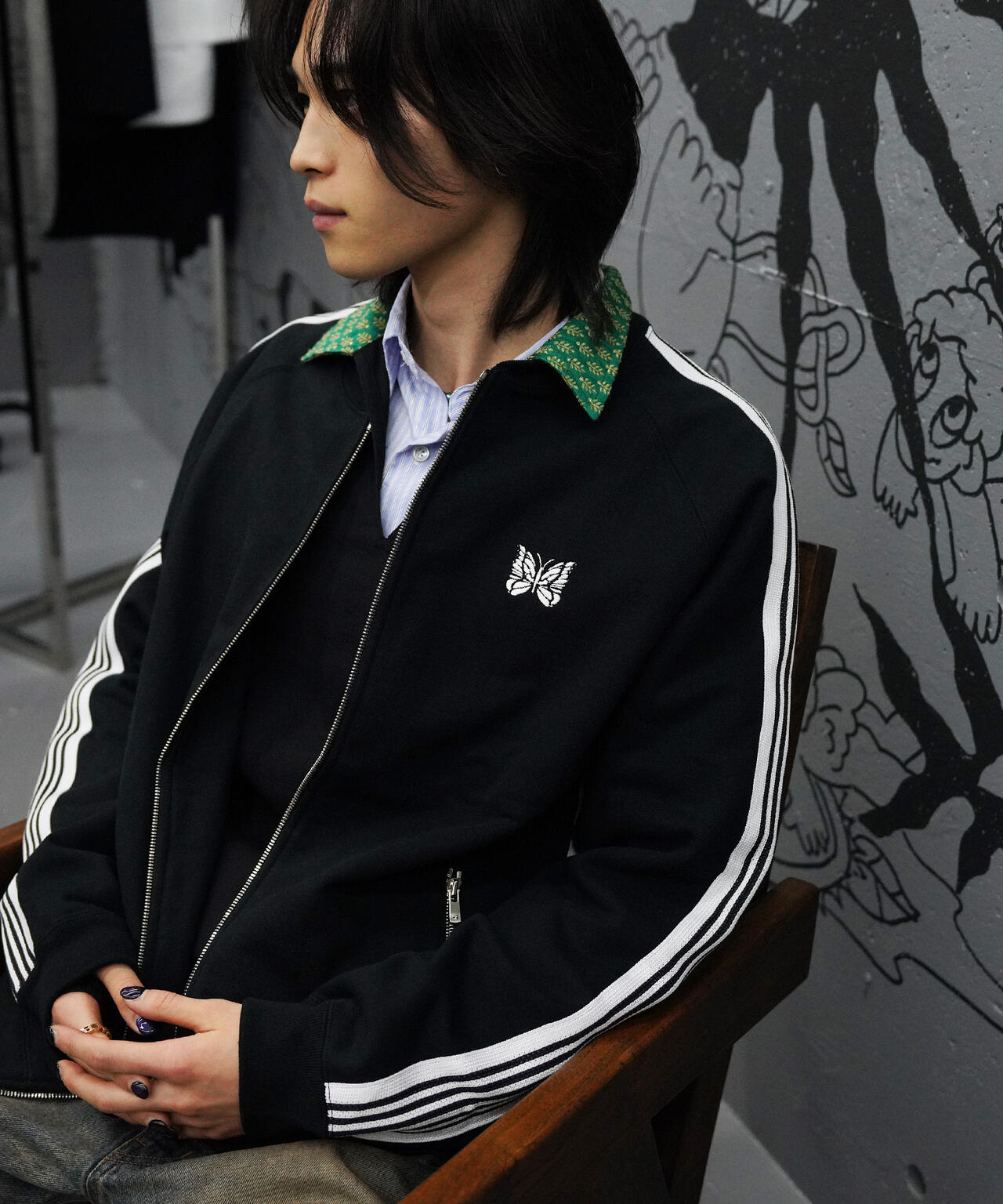 NEEDLES/ニードルズ/【LHP EXCLUSIVE】R.C. TRACK JACKET - COTTON JERSEY