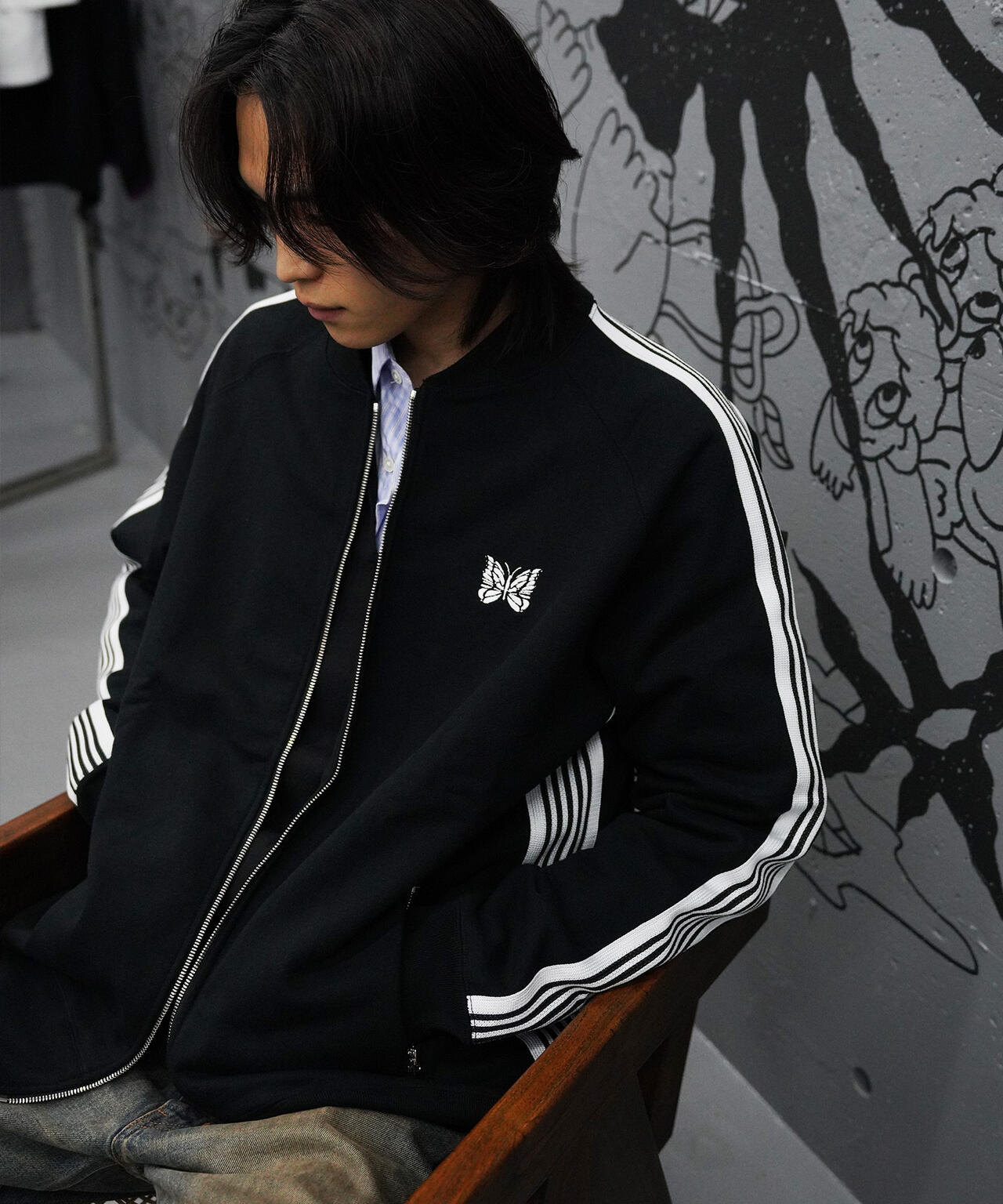 NEEDLES/ニードルズ/【LHP EXCLUSIVE】R.C. TRACK JACKET - COTTON JERSEY