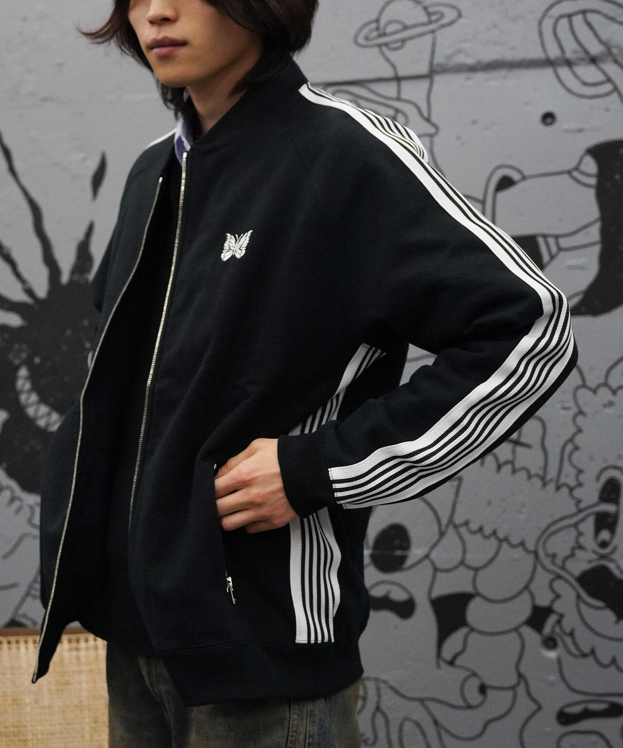 NEEDLES/ニードルズ/【LHP EXCLUSIVE】R.C. TRACK JACKET - COTTON JERSEY