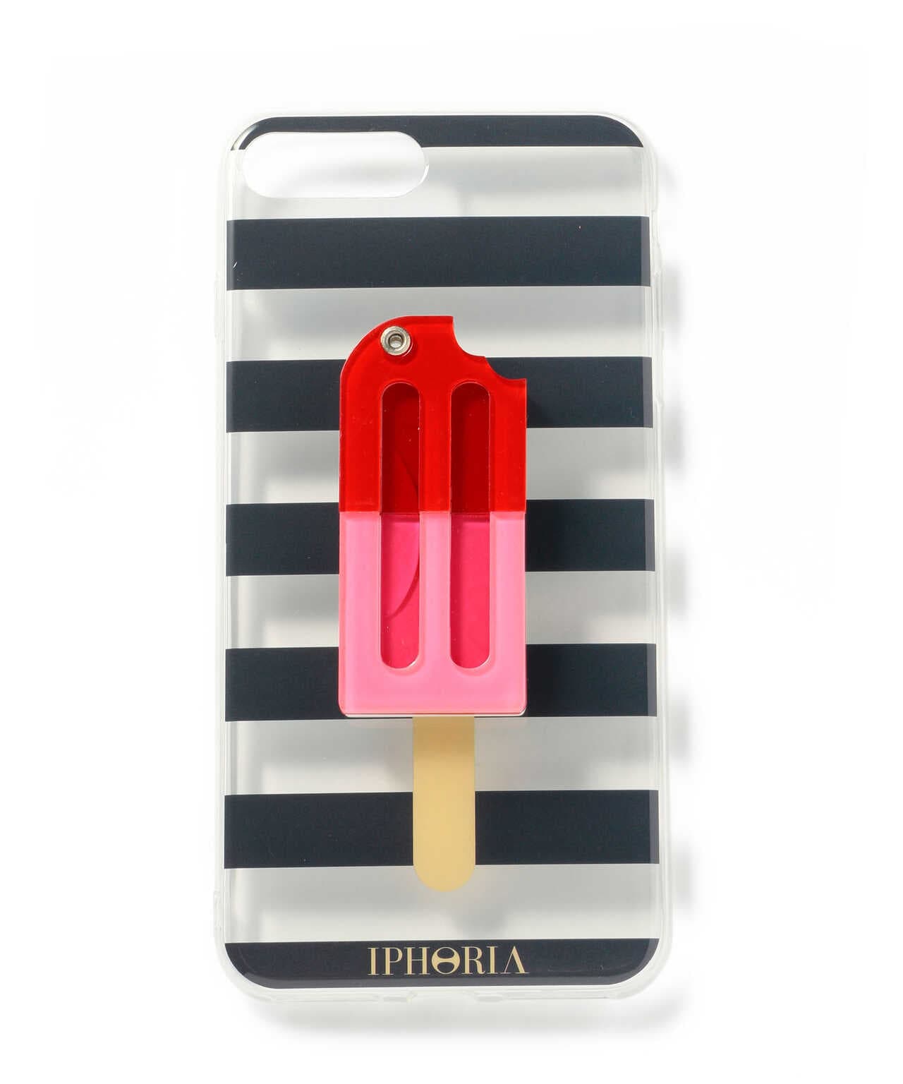 IPHORIA/アイフォリア/iPhone8puls/RED PINK ICED LOLLY