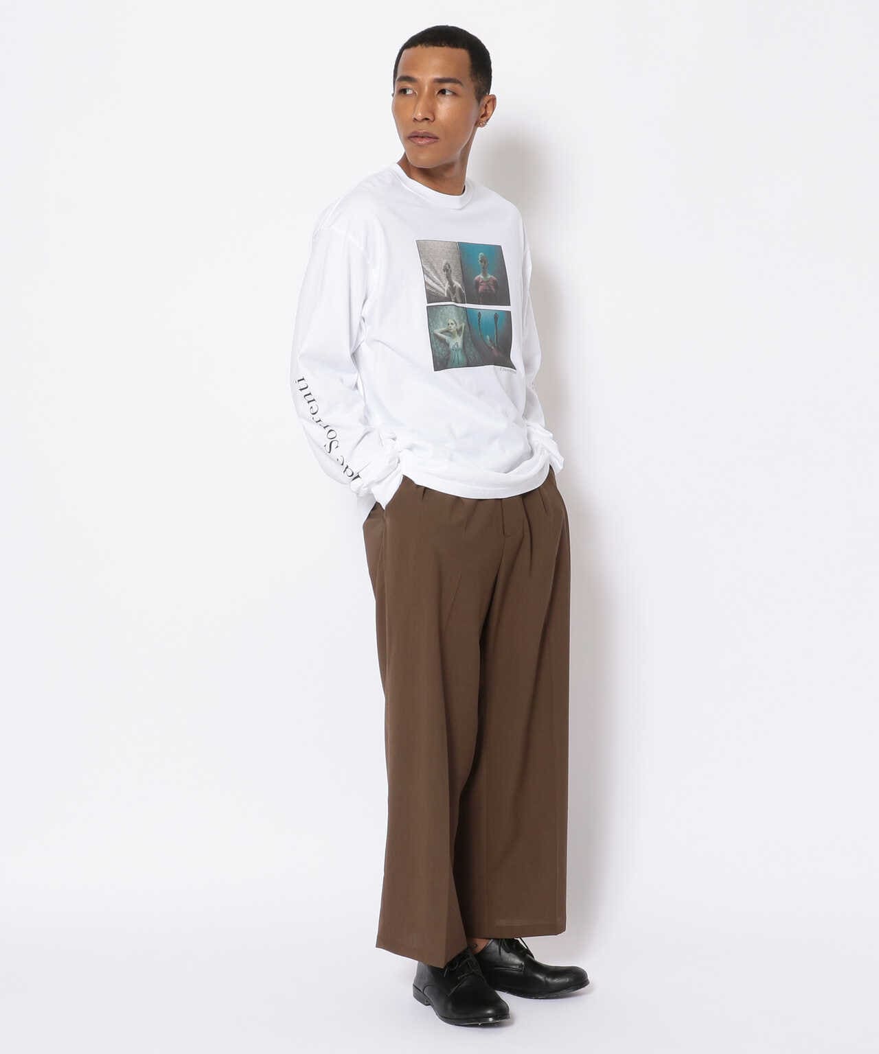 LUSOR（ルーソル）WOOL WIDE SLACKS | B'2nd ( ビーセカンド ) | US