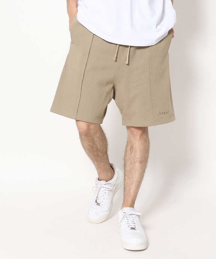 LUSOR（ルーソル）SEAM SWT SHORT PT/シームスウェットショートパンツ