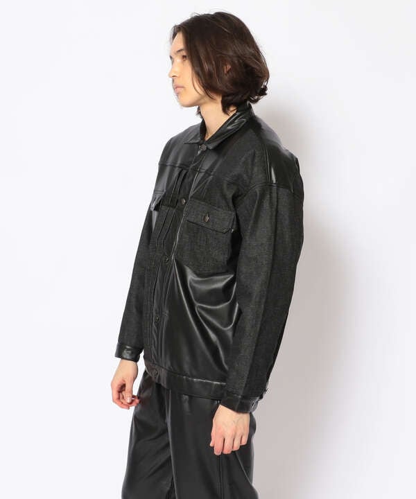 LUSOR（ルーソル）Ecoleather G JKT エコレザーGジャケット