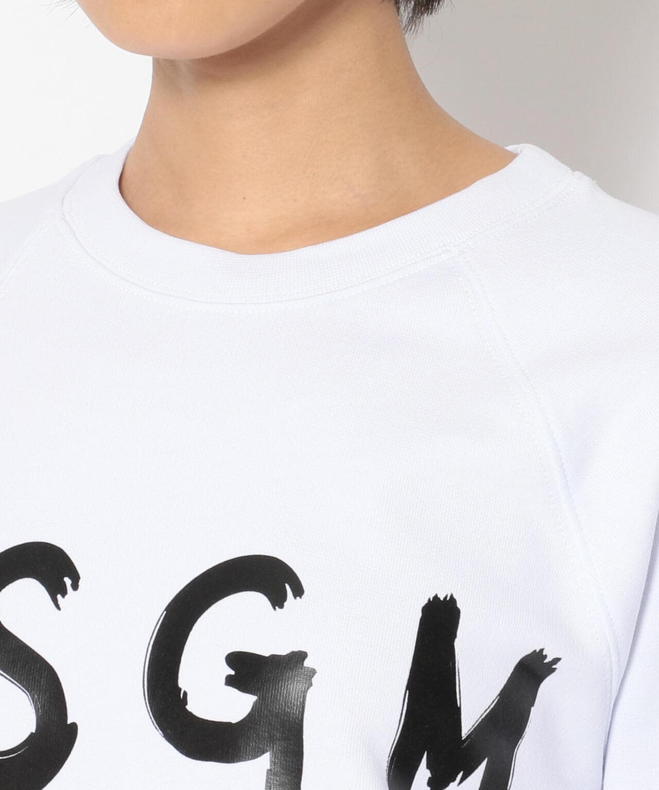 MSGM(エムエスジーエム) HANDWRITE LOGO SWEAT ロゴスウェット