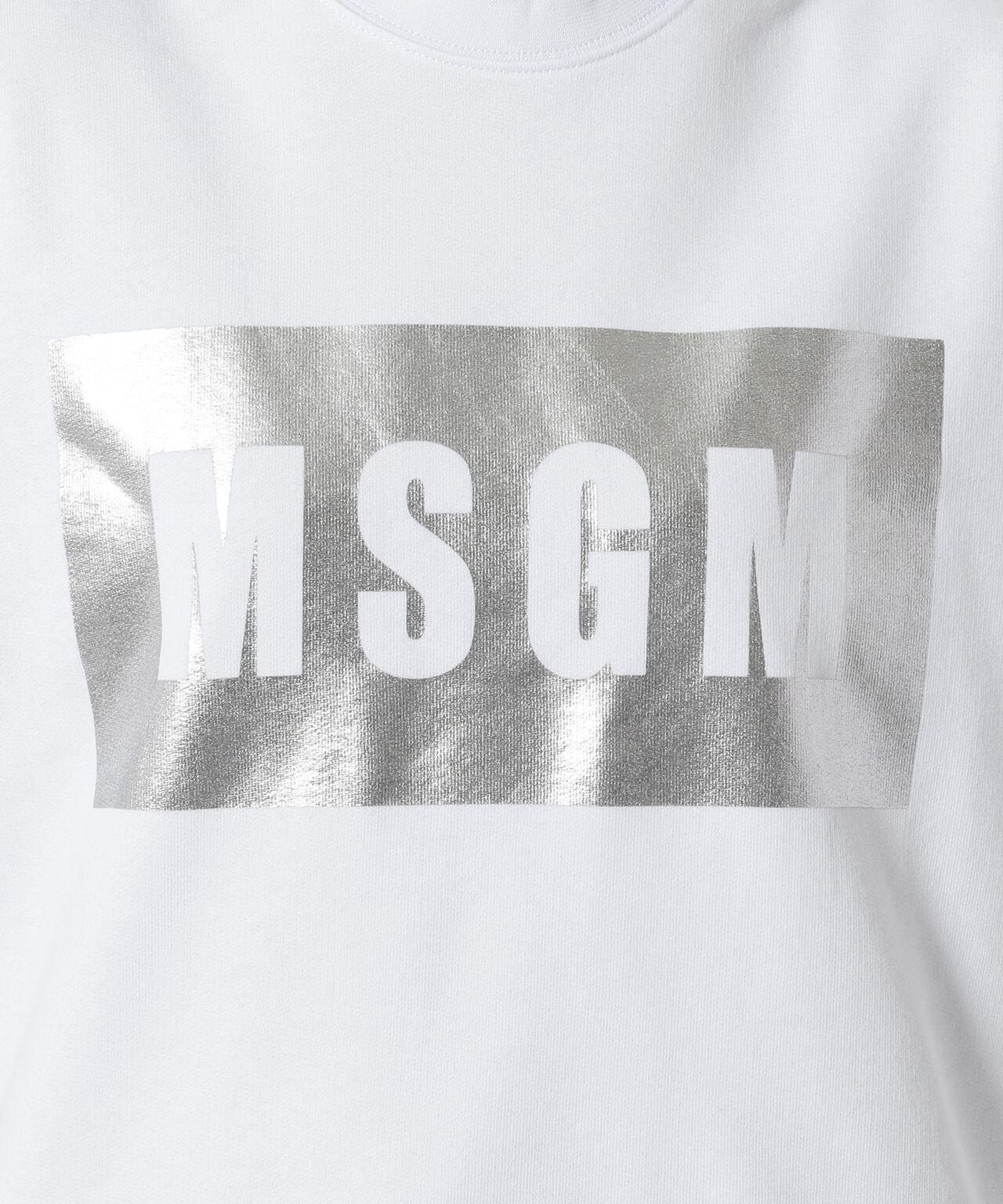 MSGM スウェット白黒Lサイズ
