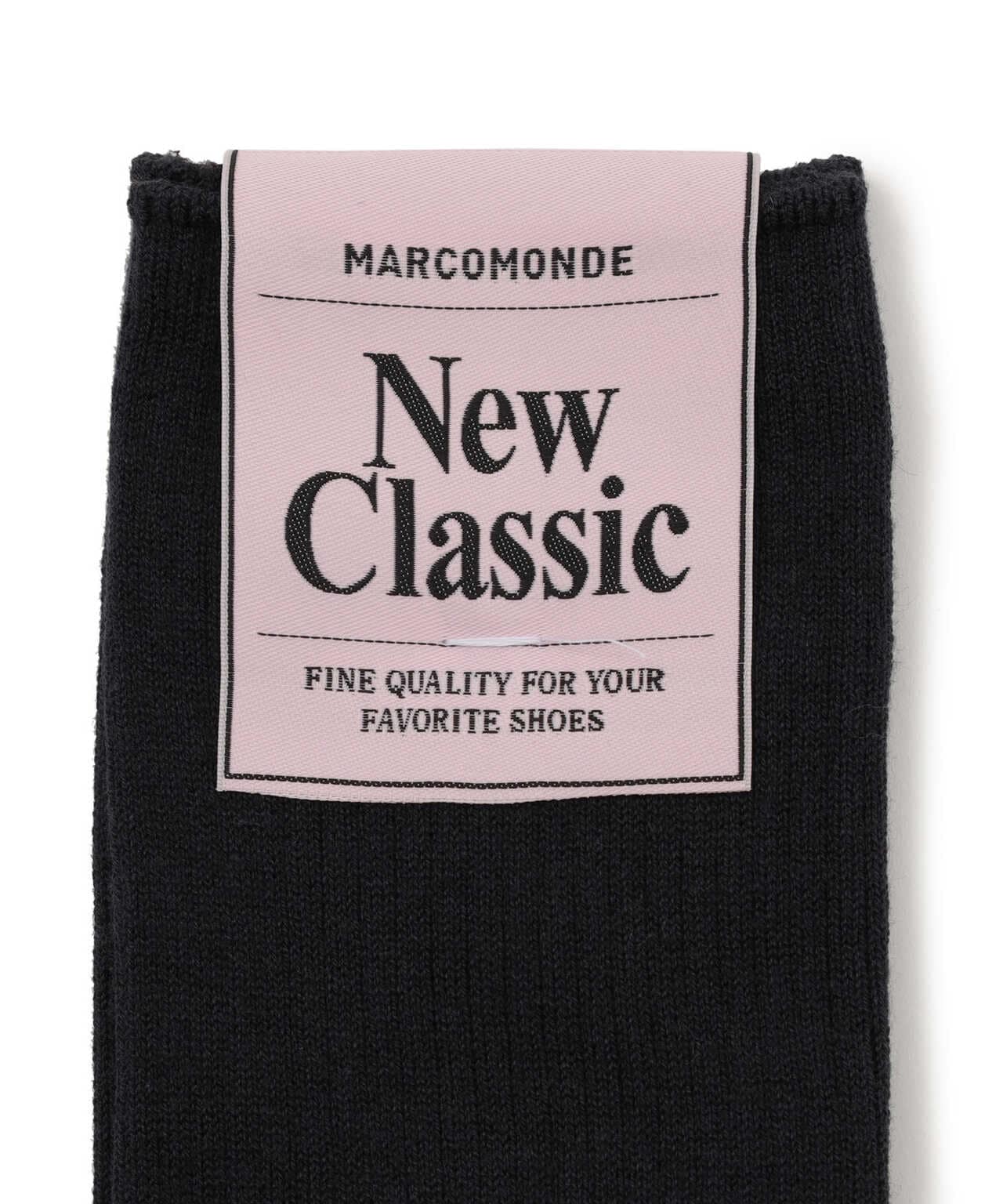 MARCOMONDE（マルコモンド) COTTON RIBBED SOCKS