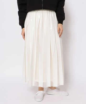 NAKAGAMI(ナカガミ) rubber print skirt/スカート/N03REG0001A