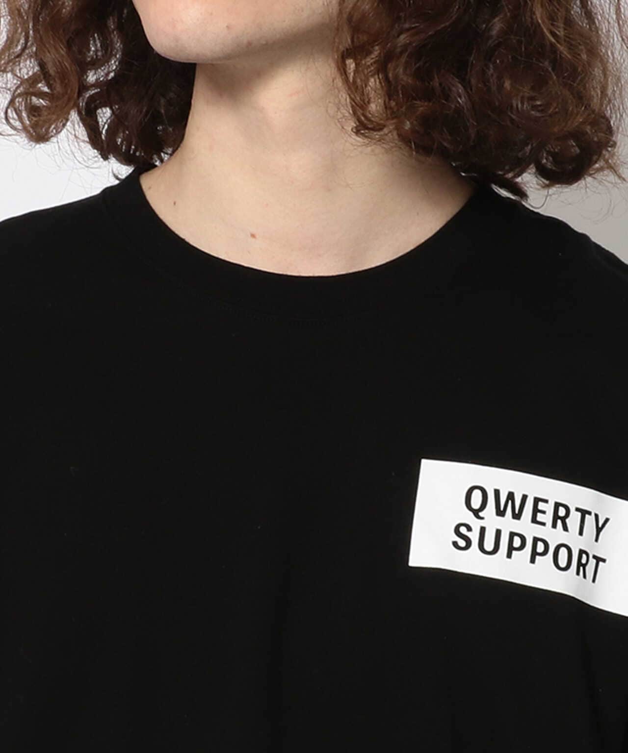 QWERTY (クワーティ)Support No.9 LS TEE