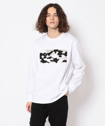 QWERTY (クワーティ)Chenille Embroidery LS TEE
