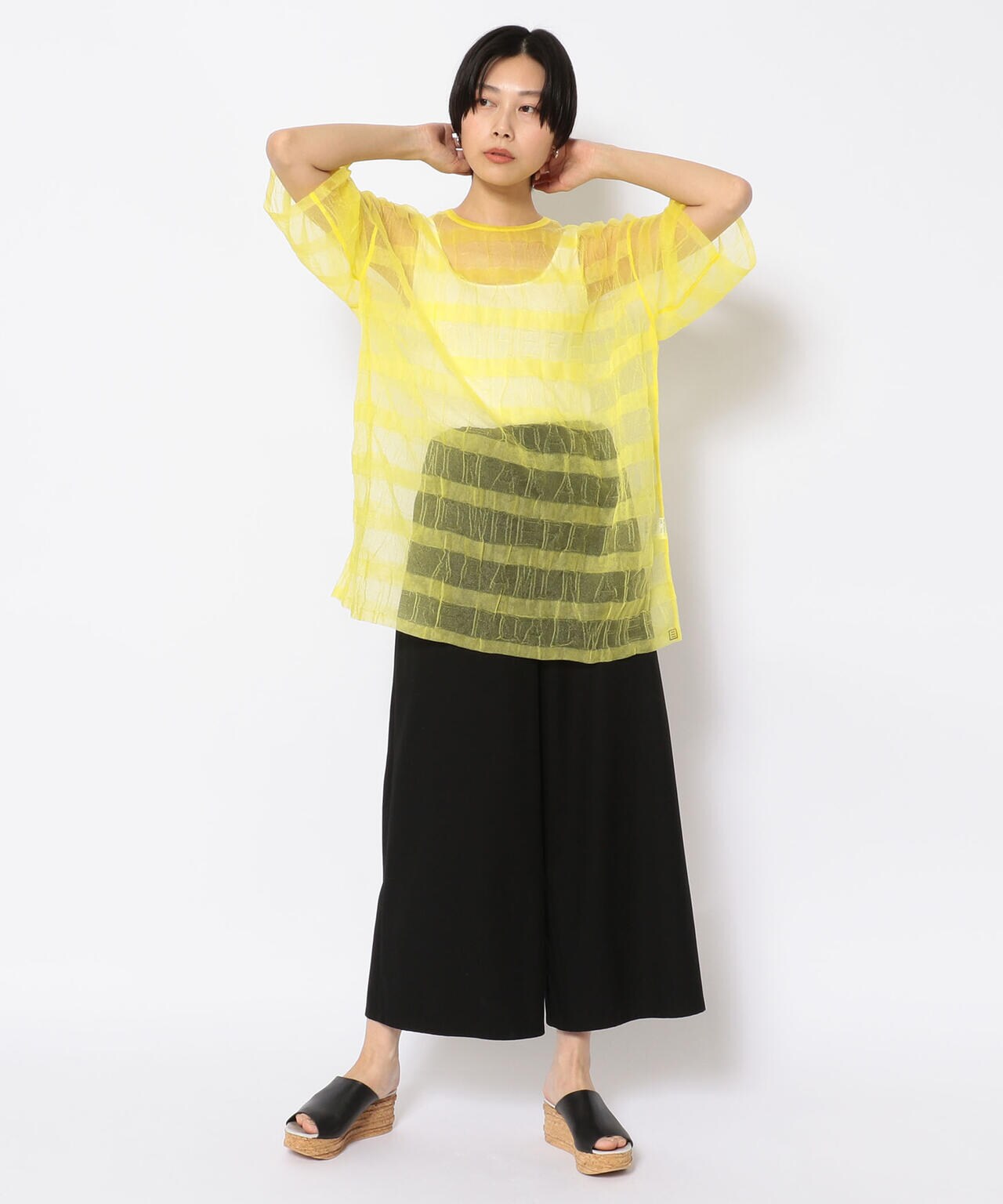 NAKAGAMI(ナカガミ) KNIT T-SHIRT/ニットTシャツ/N0722S0015 | B'2nd