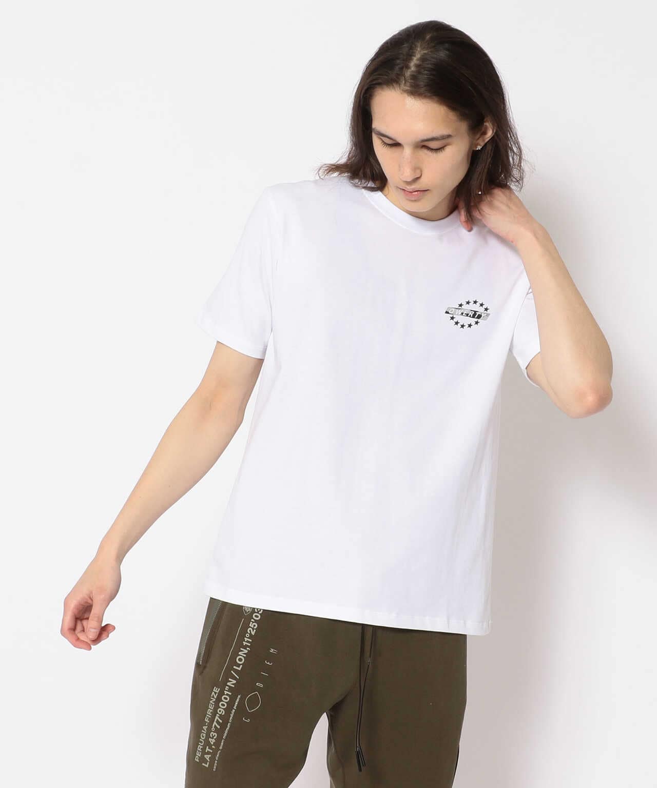 QWERTY (クワーティ)Transition Embroidery SS TEE