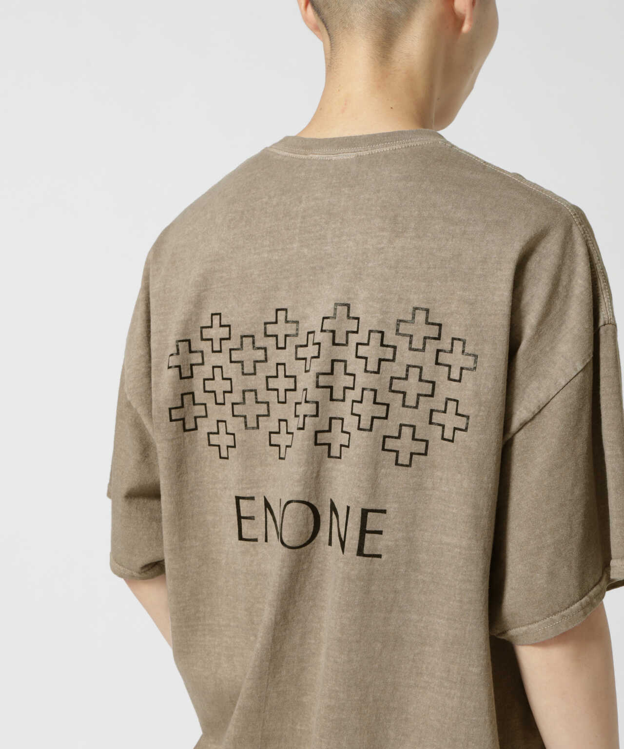 ENONE エノン/MONOGRAM PRINT TEE モノグラムプリントティー