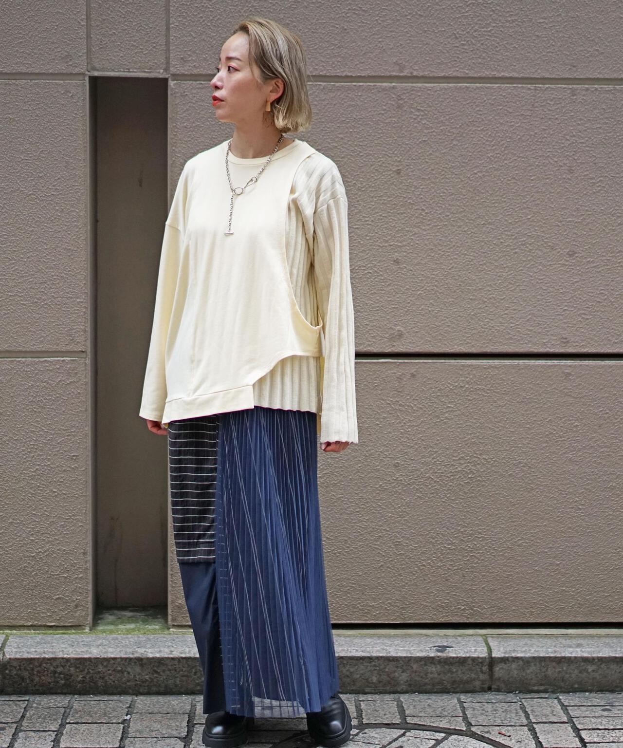 AULA AILA（アウラ アイラ）別注コンビネーションニットTOPS | B'2nd