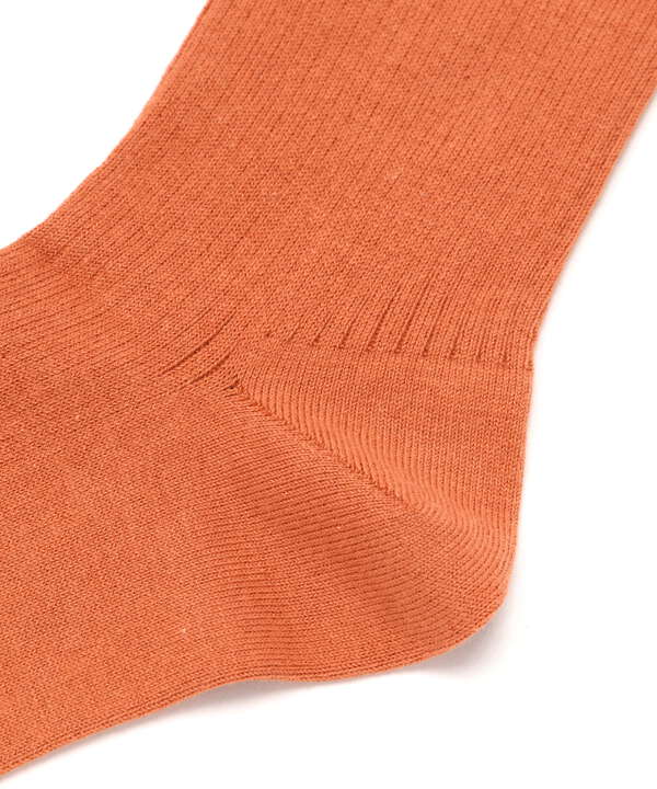 MARCOMONDE（マルコモンド) cotton rebbed socks