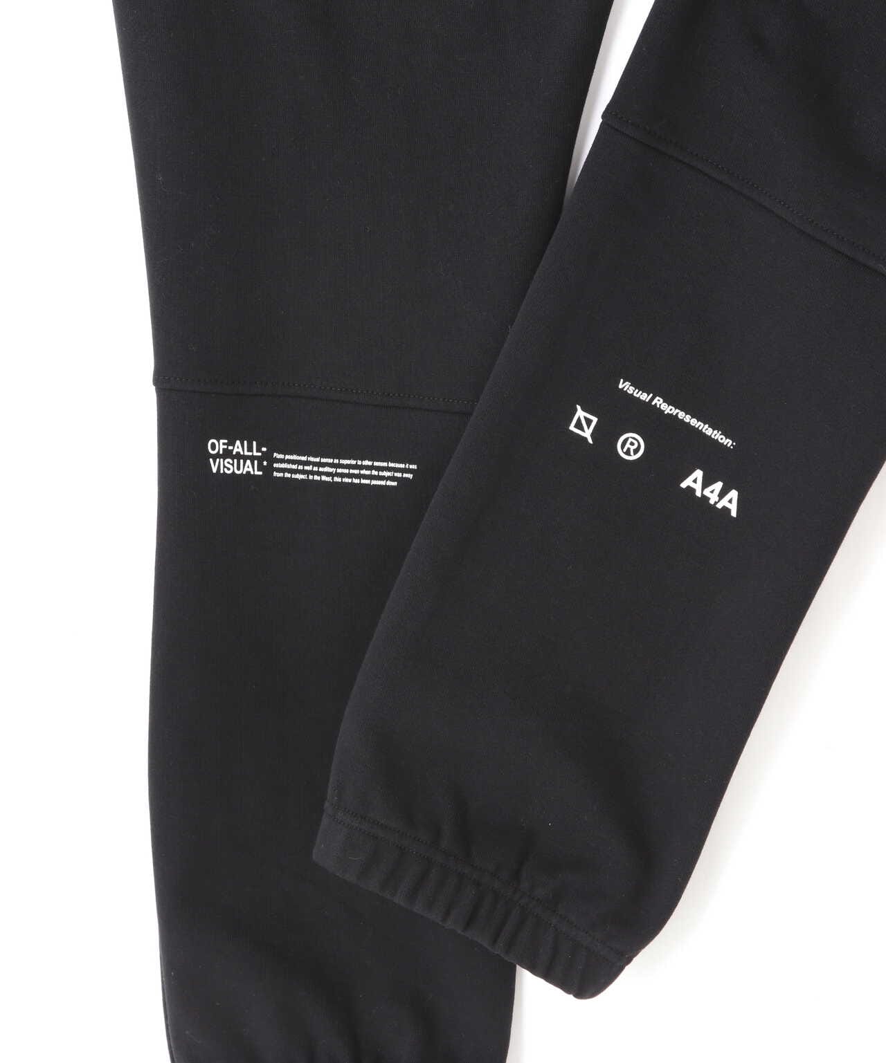 A4A/エーフォーエー/PRINT SWEAT PANTS プリントスウェットパンツ | B