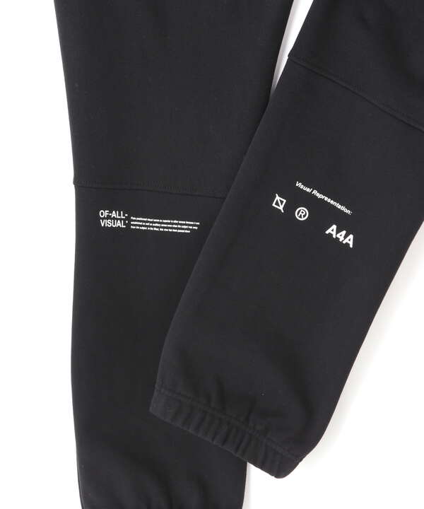 A4A/エーフォーエー/PRINT SWEAT PANTS プリントスウェットパンツ