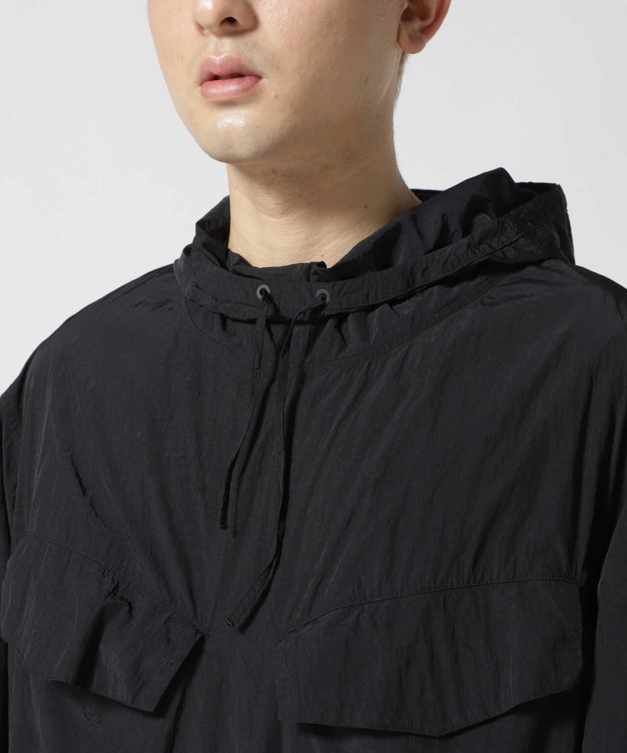 ATON (エイトン) HAND DYE NYLON | ANORAK PARKA