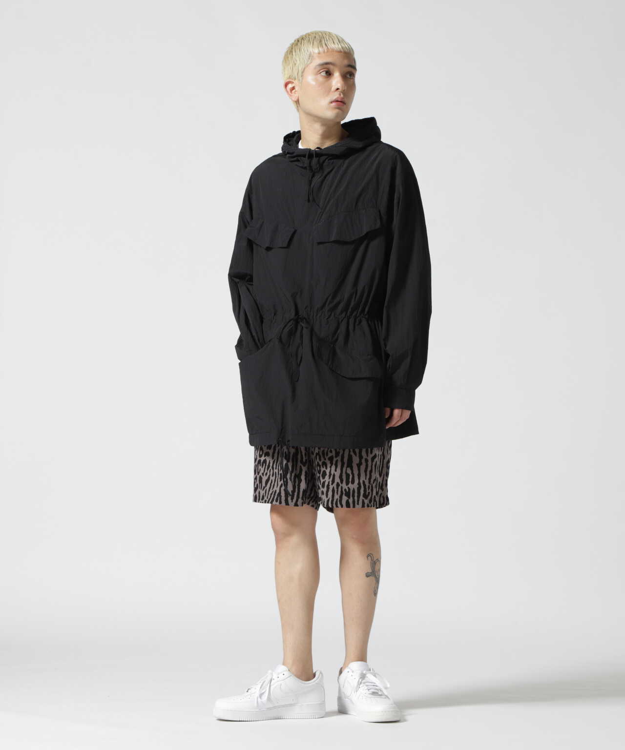 ATON (エイトン) HAND DYE NYLON | ANORAK PARKA | B'2nd ( ビーセカンド ) | US ONLINE  STORE（US オンラインストア）