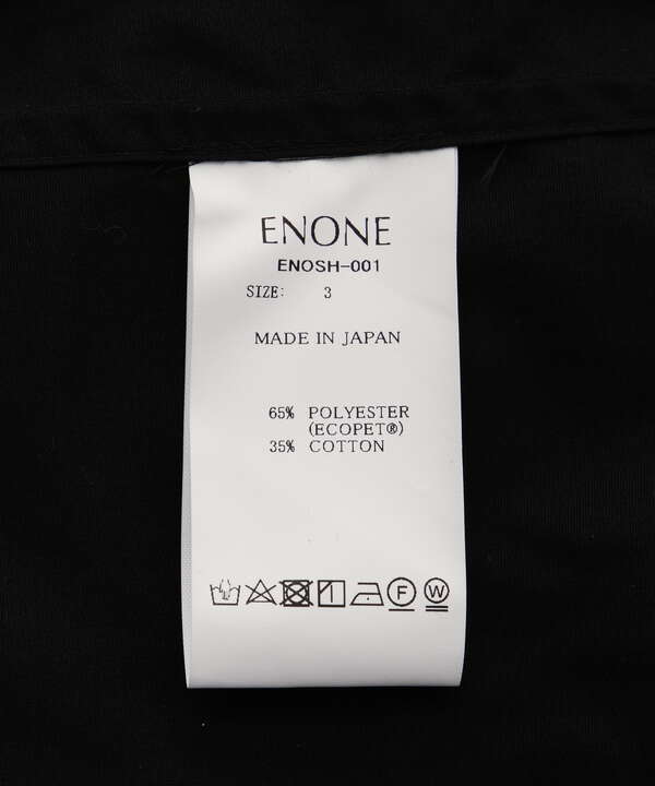 ENONE エノン/REGULER COLLAR SHIRT