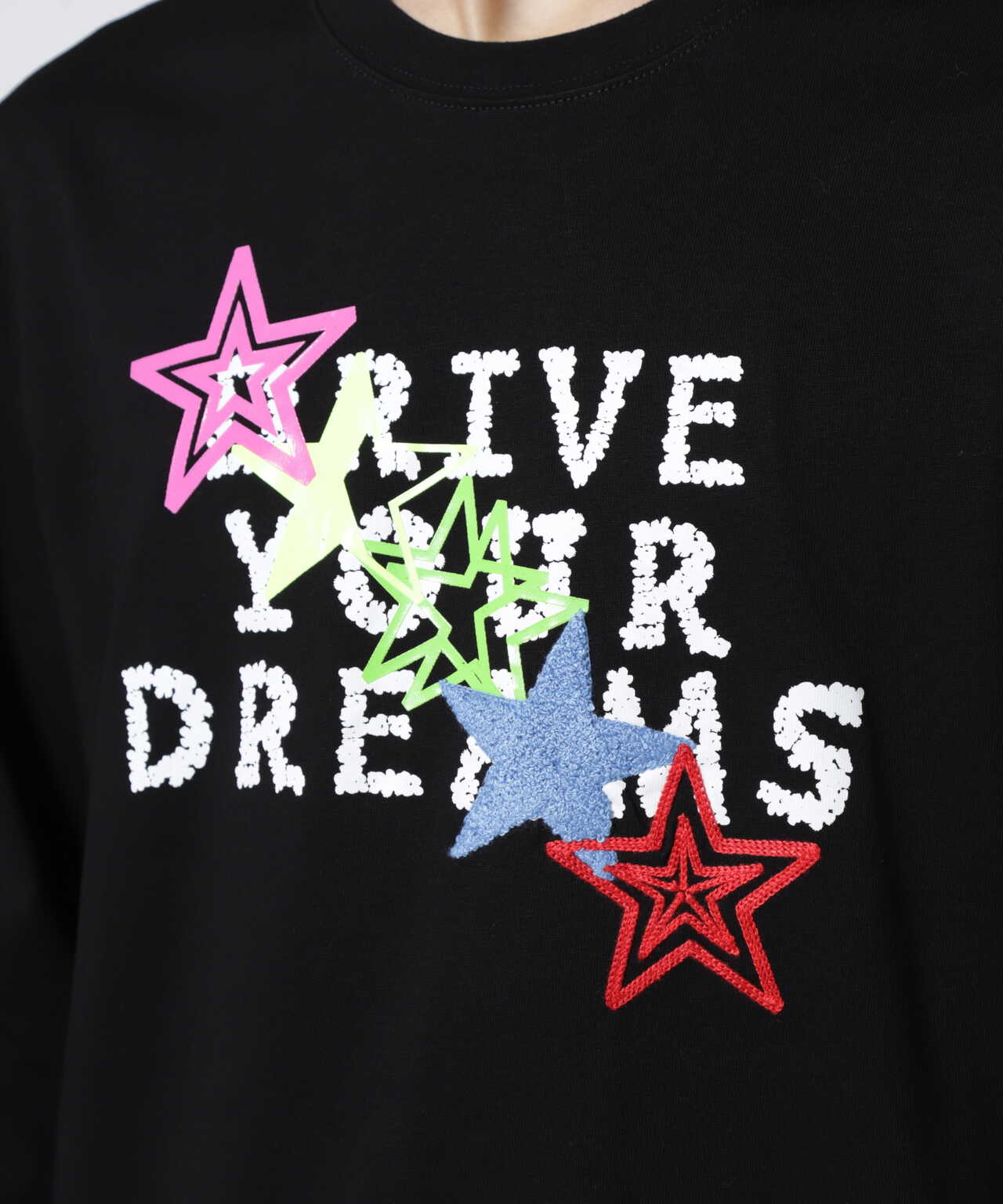 qwerty (クワーティ)DRIVE YOU DREAMS LS TEE