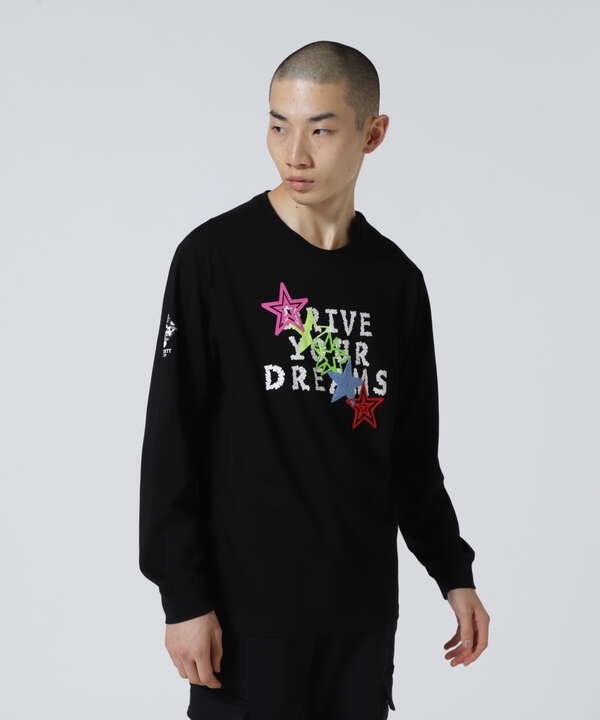 qwerty (クワーティ)DRIVE YOU DREAMS LS TEE