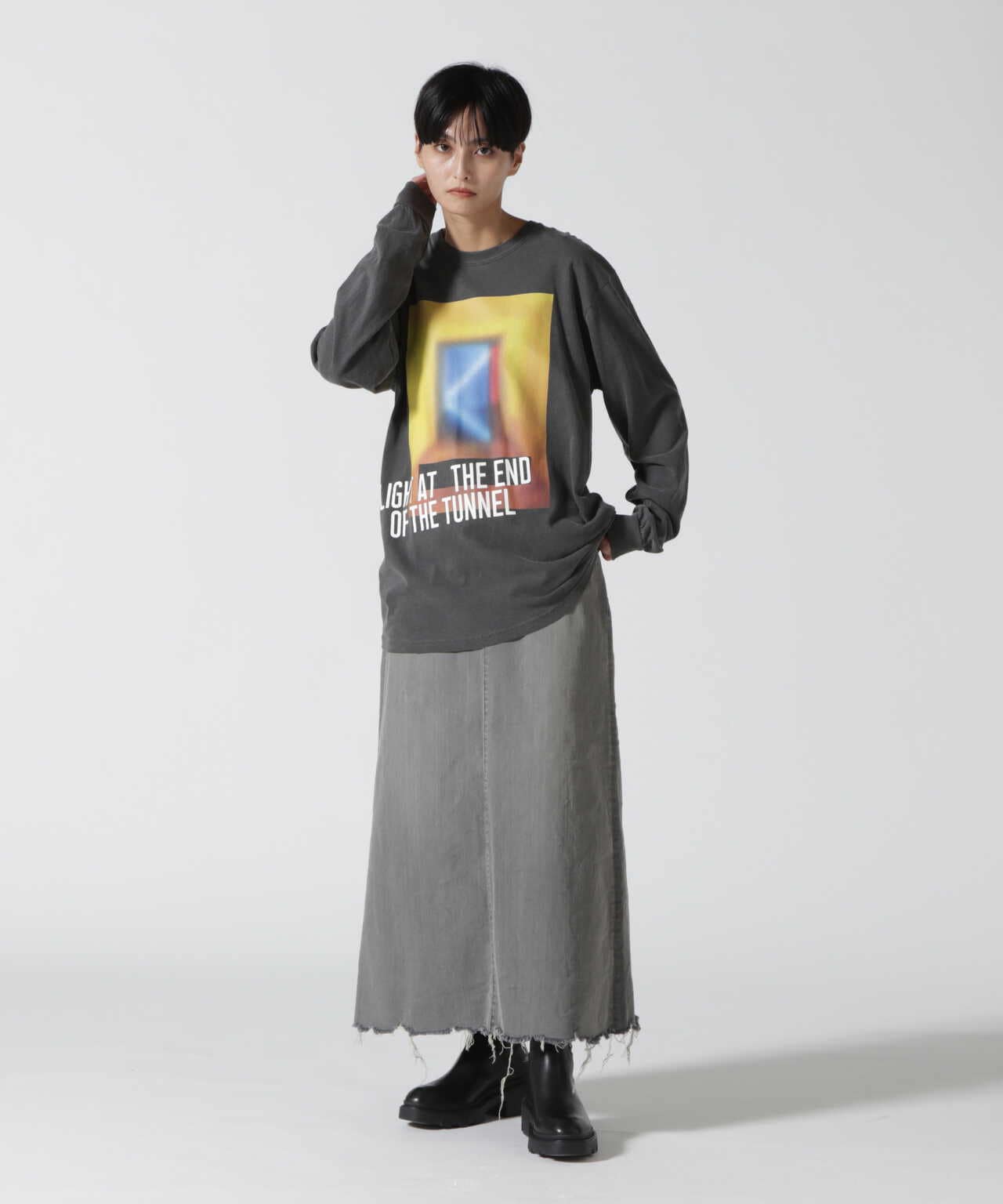NAKAGAMI(ナカガミ) ロングTシャツ/N0122A0004 | B'2nd ( ビーセカンド 