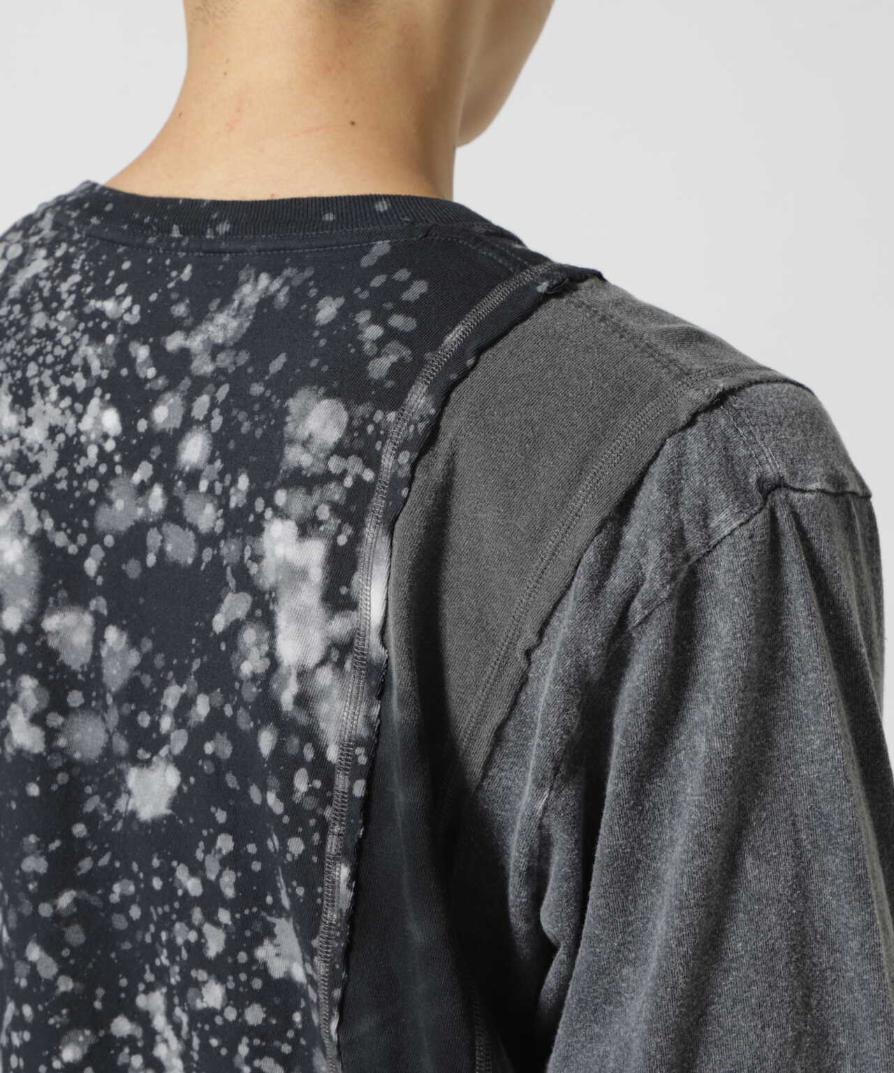 Needles/ニードルス/5 CUTS L/S TEE - B&W MISHMASH | B'2nd ( ビー