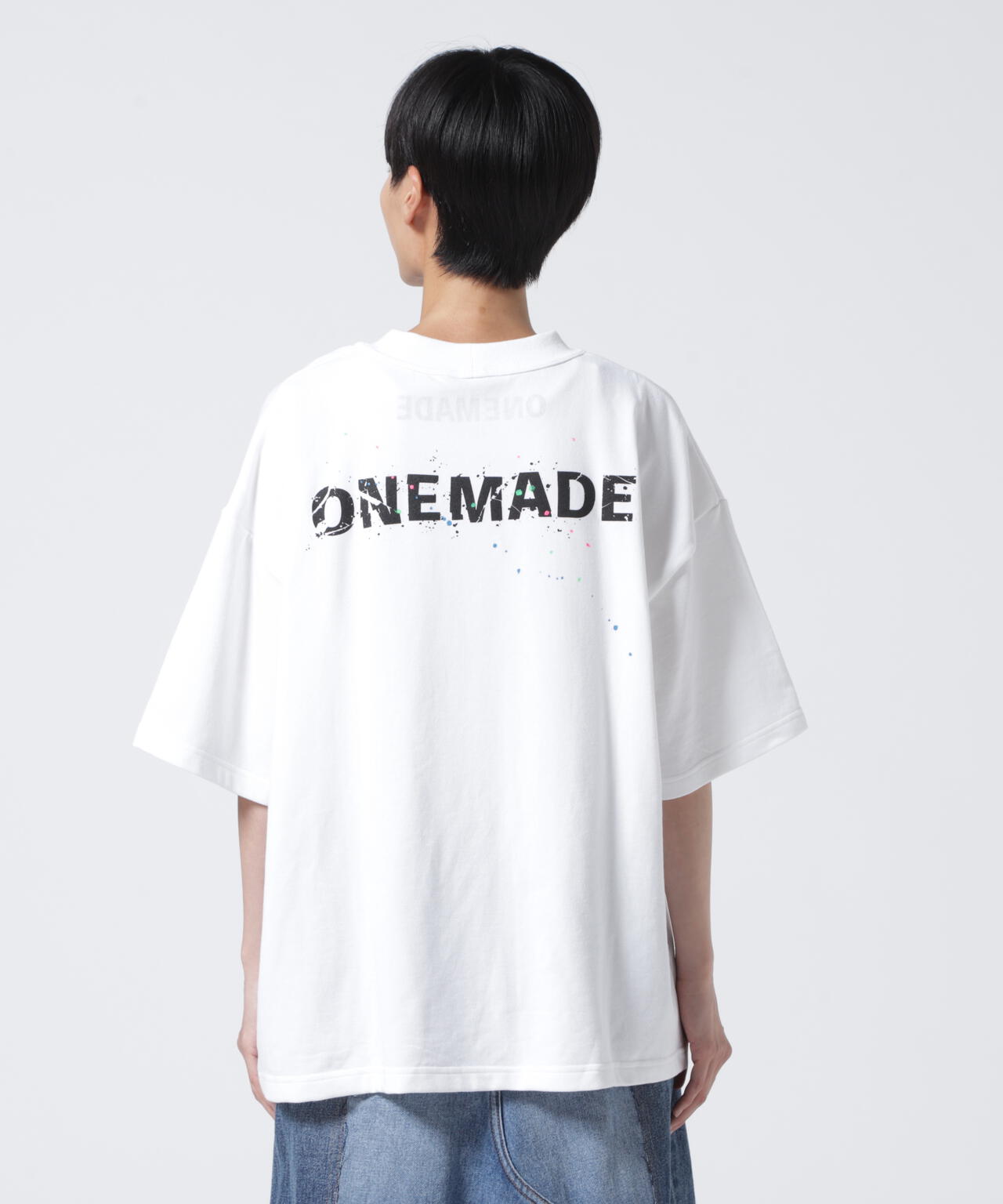 ONE MADE(ワンメイド) サガラシシュウメルトニコTシャツ/ホワイト | B ...
