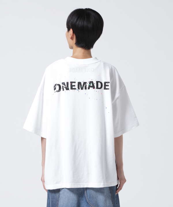 ONE MADE(ワンメイド) サガラシシュウメルトニコTシャツ/ホワイト
