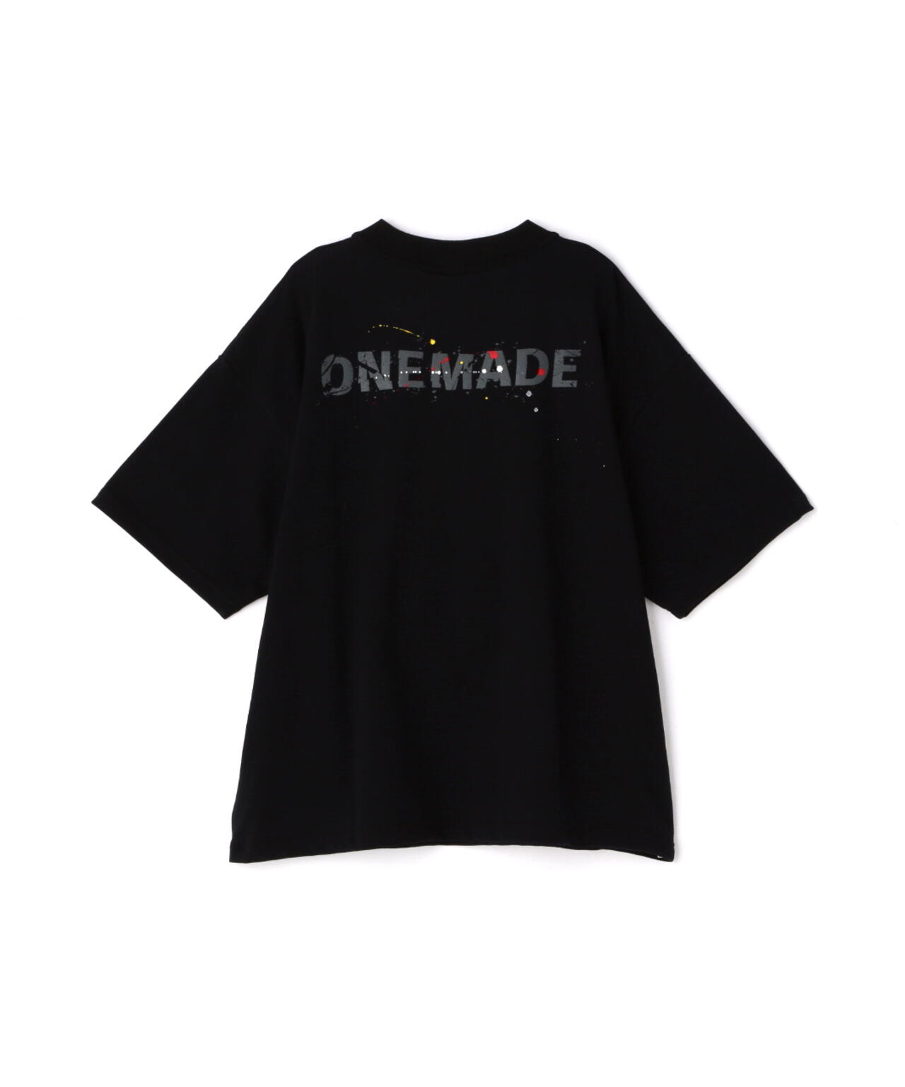 ONE MADE(ワンメイド)サガラシシュウメルトニコTシャツ/ブラック | B