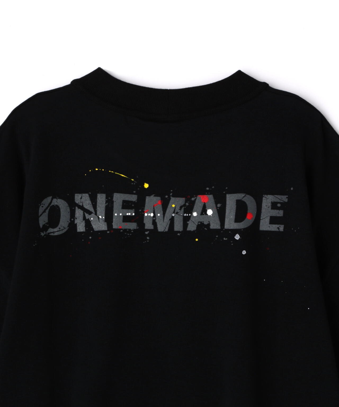 ONE MADE(ワンメイド)サガラシシュウメルトニコTシャツ/ブラック | B