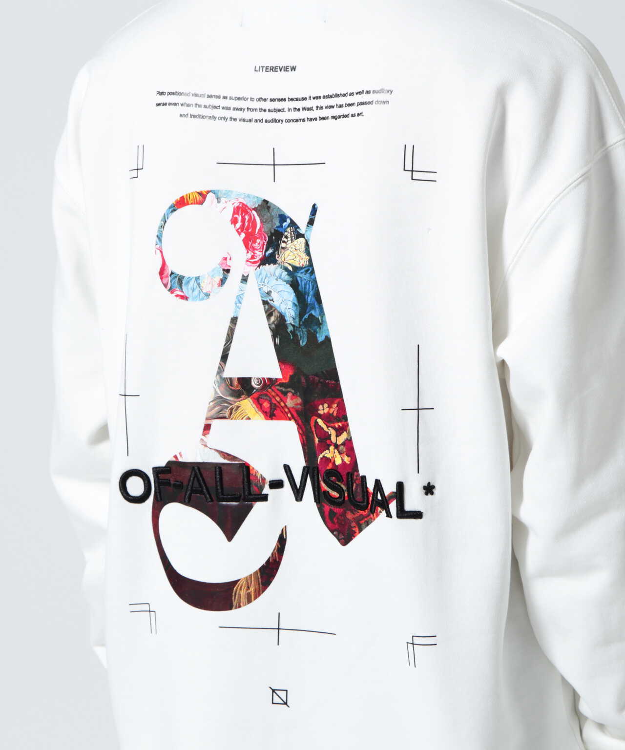 A4A(エーフォーエー)COLLAGE CREW NECK カレッジクルーネック 