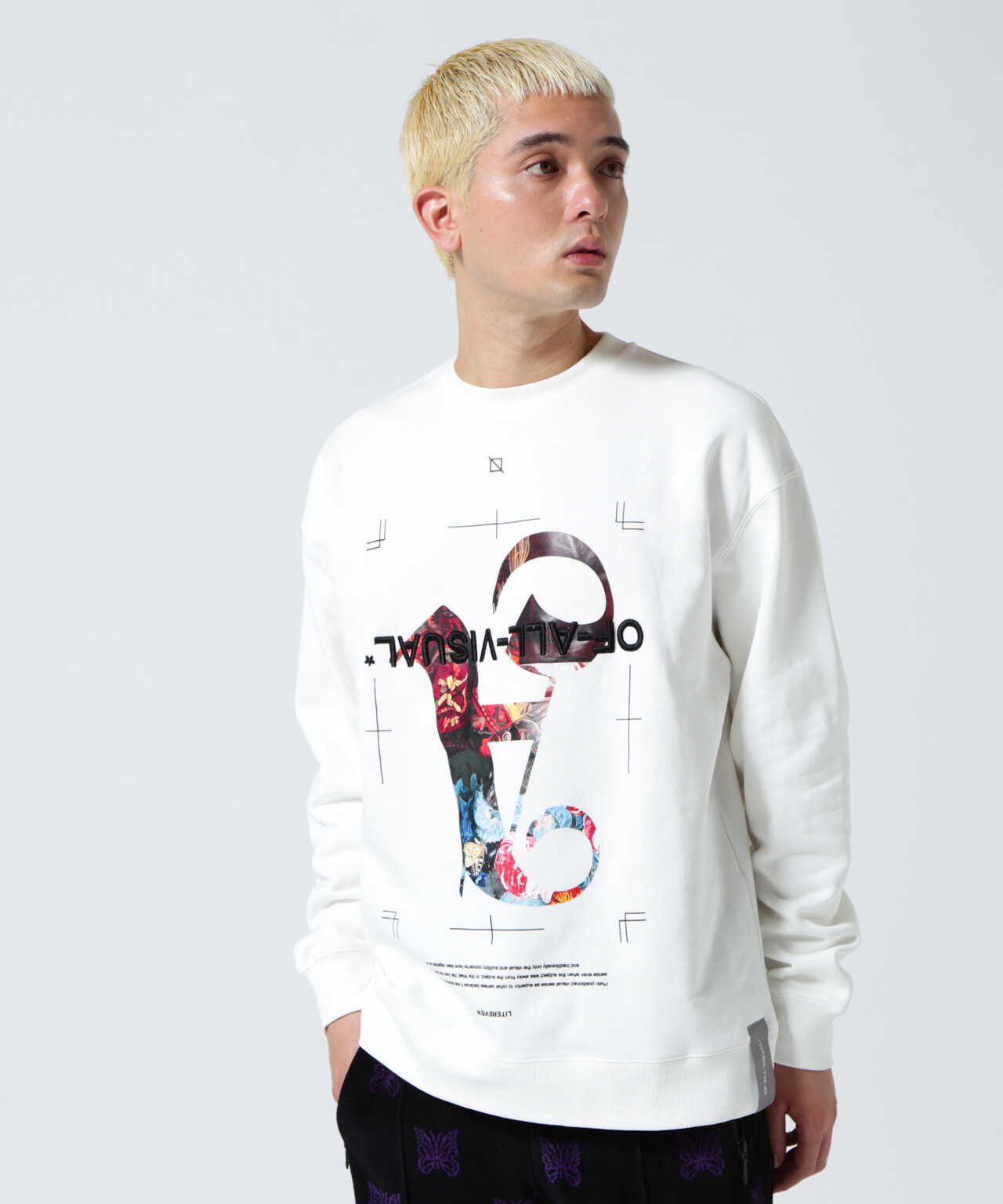 A4A(エーフォーエー)COLLAGE CREW NECK カレッジクルーネック