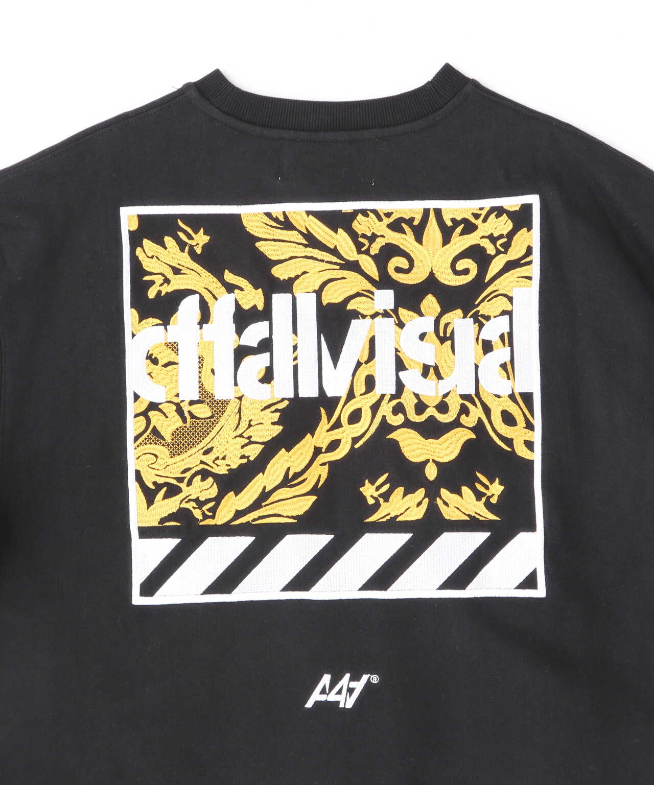 A4A(エーフォーエー)DAMASUKU CREW NECK SWEAT クルーネックスウェット