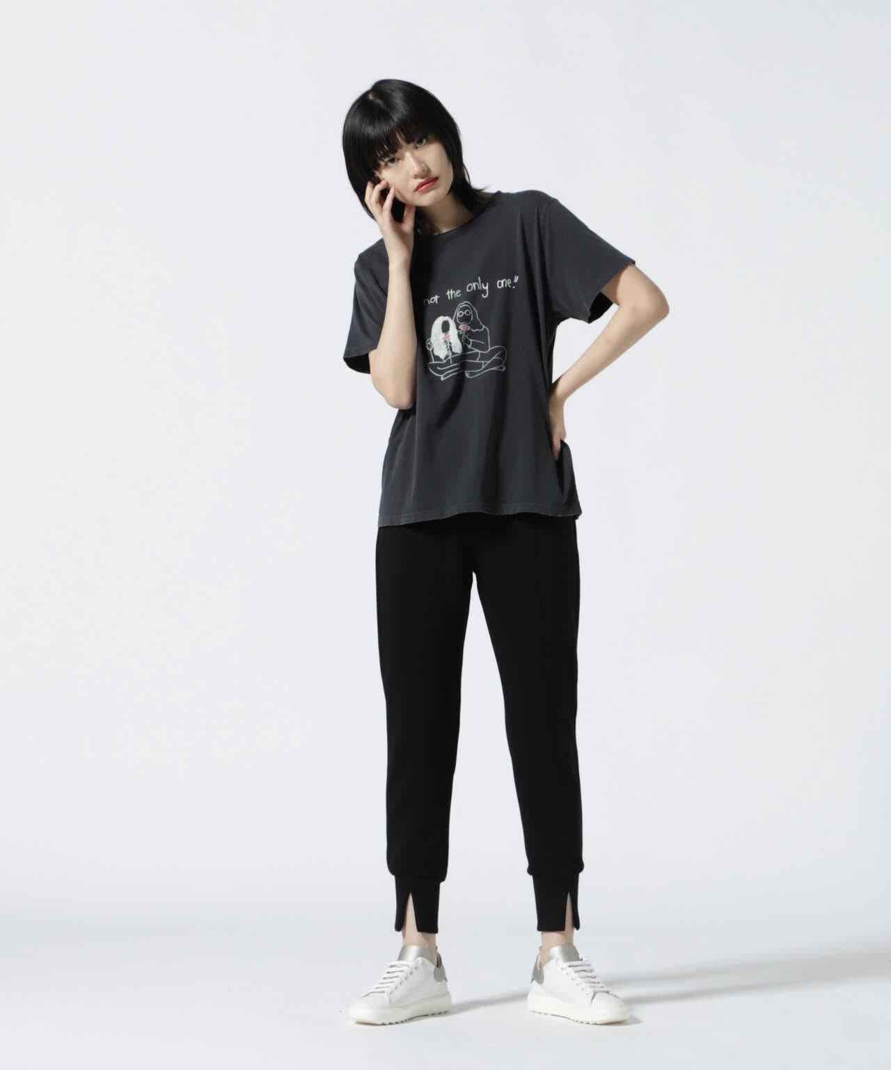 REMI RELIEF(レミレリーフ) 別注WOMEN'S加工Tシャツ I'm not the only 