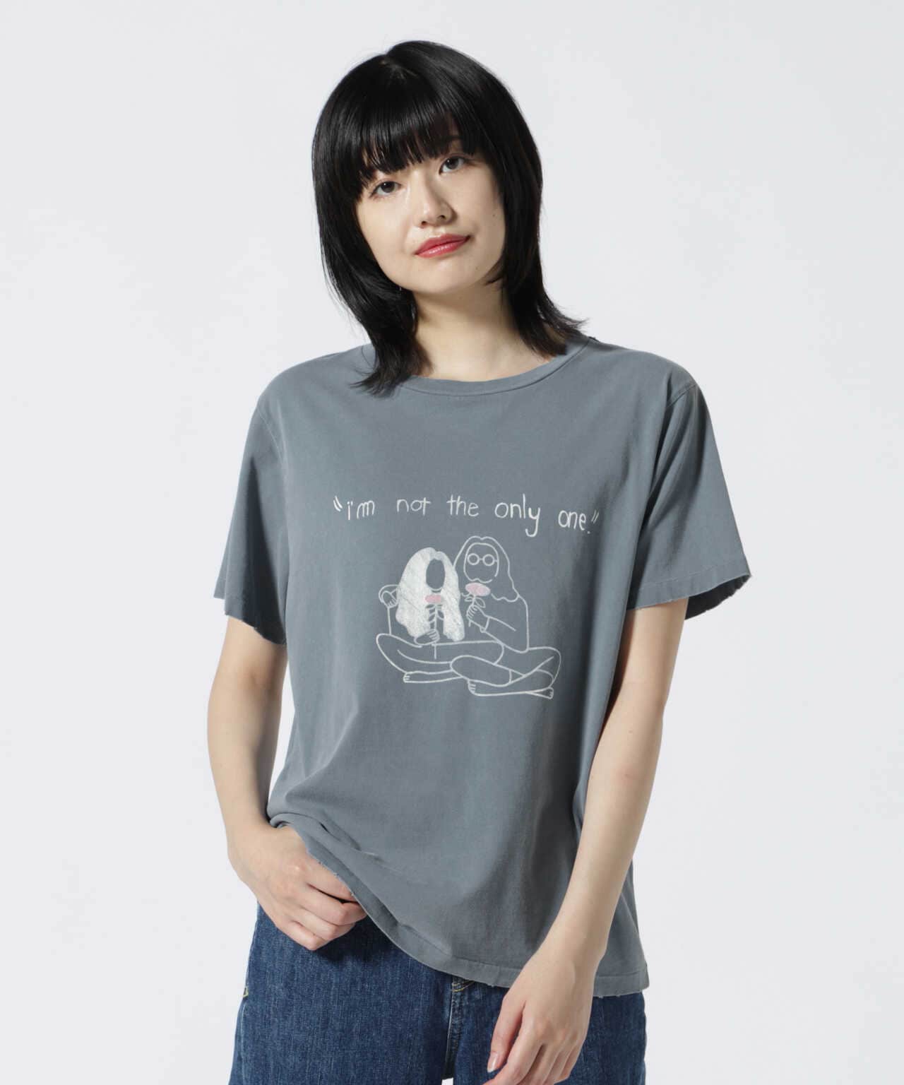 REMI RELIEF(レミレリーフ) 別注WOMEN'S加工Tシャツ I'm not the only one | B'2nd ( ビーセカンド )  | US ONLINE STORE（US オンラインストア）