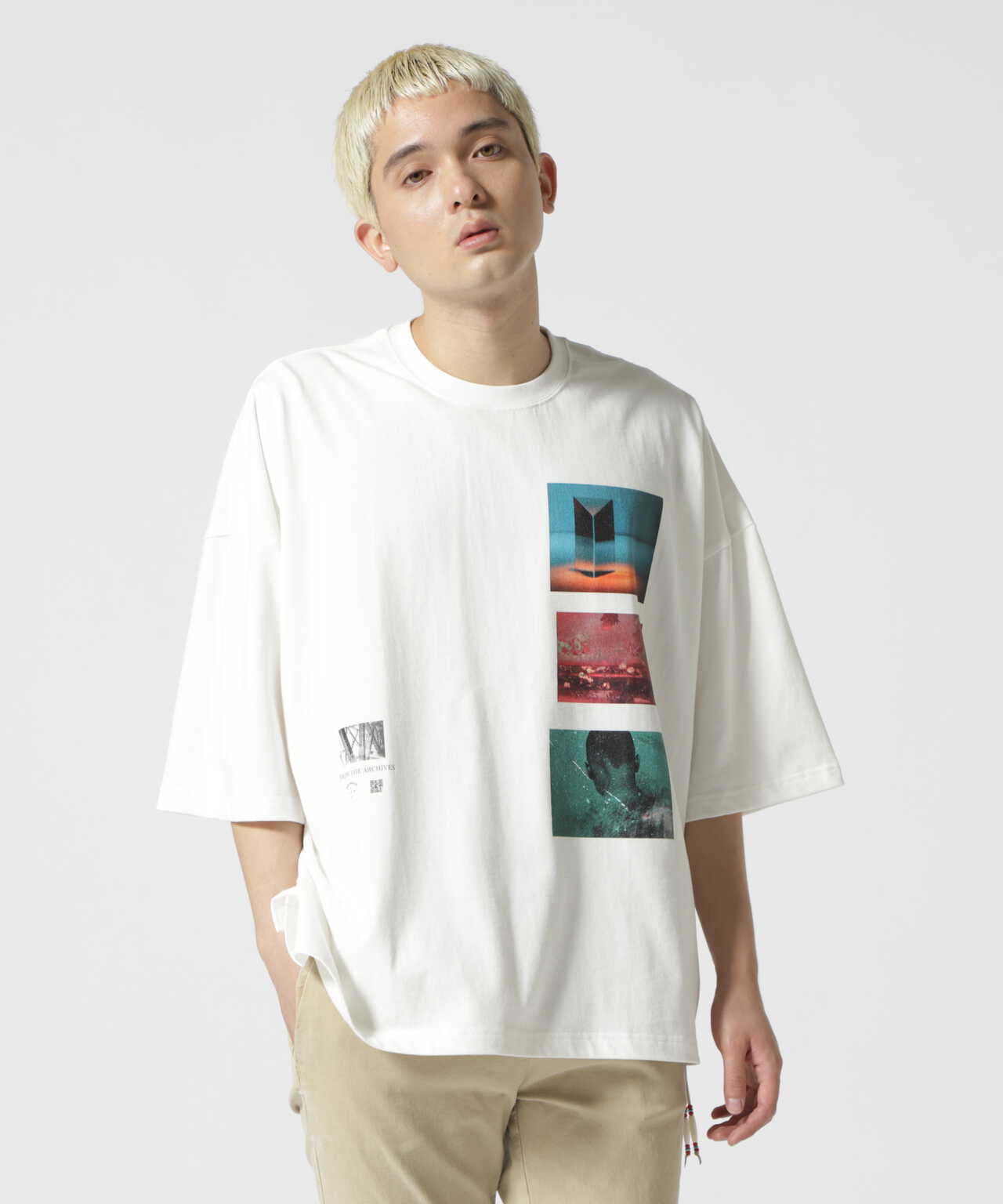 オーバーサイズJieDa STAFF BIG T-SHIRT WHITE