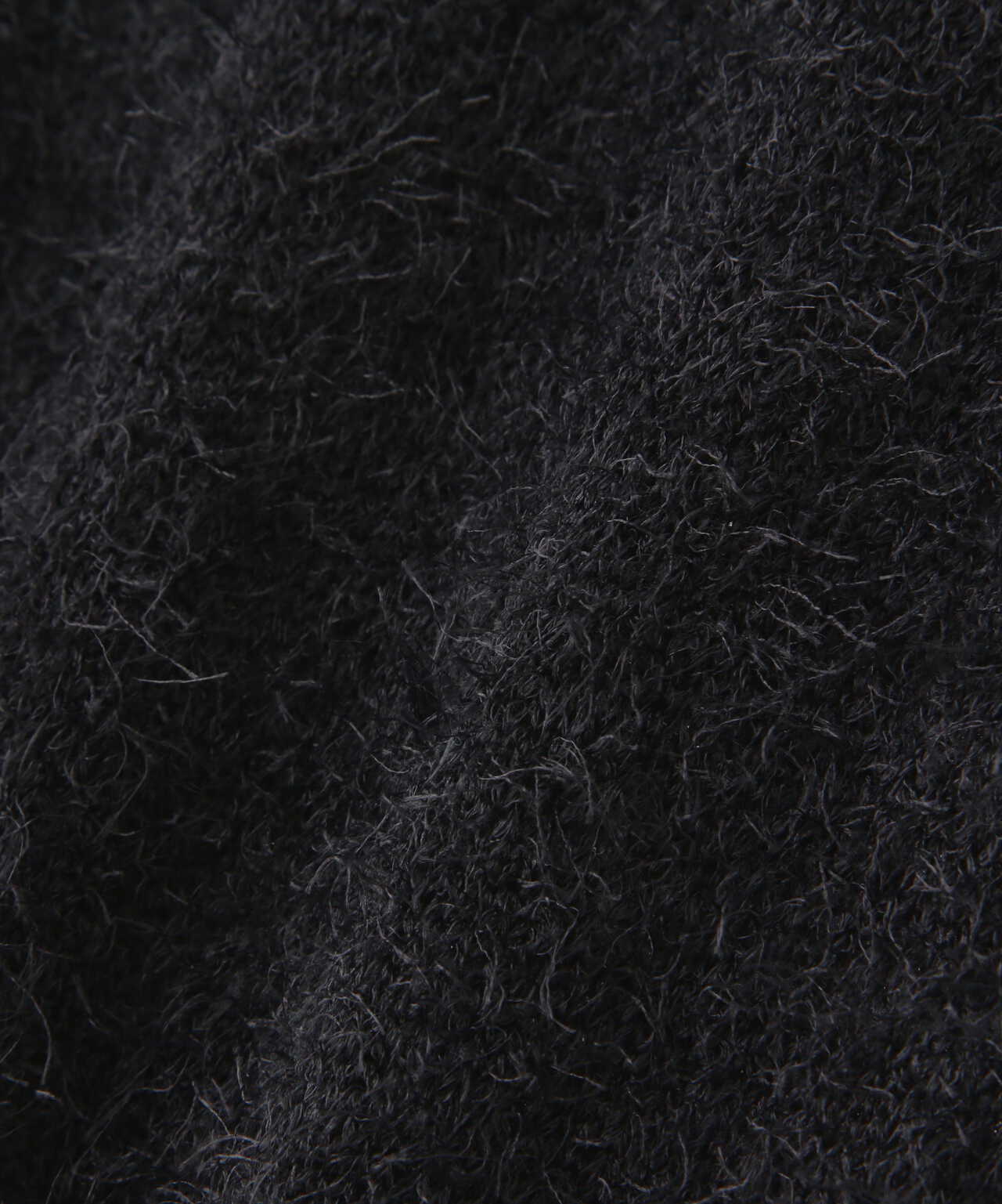 LUSOR（ルーソル）Feather Mole Yarn Crew Neck knit フェザーモールヤーンニット