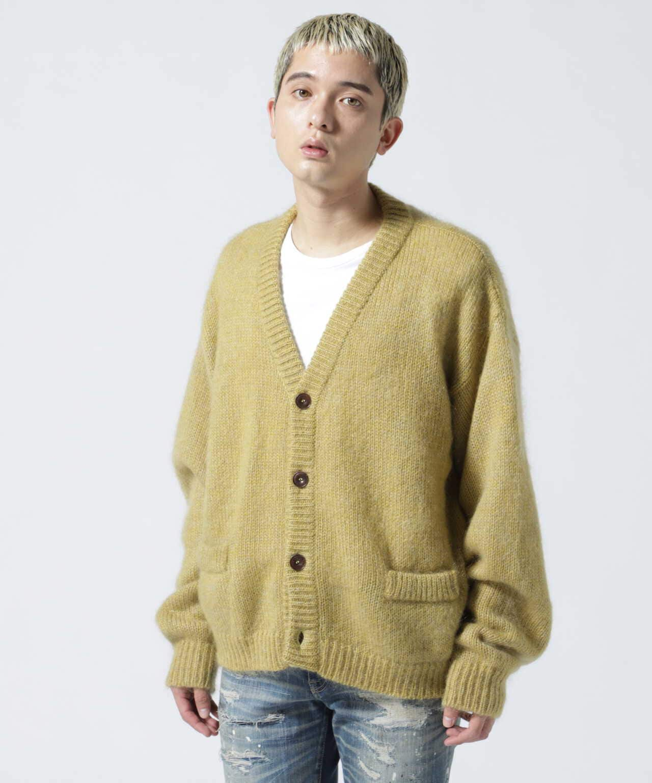 mixmohai【knuth marf】mixmohaircardigan(graynavy)