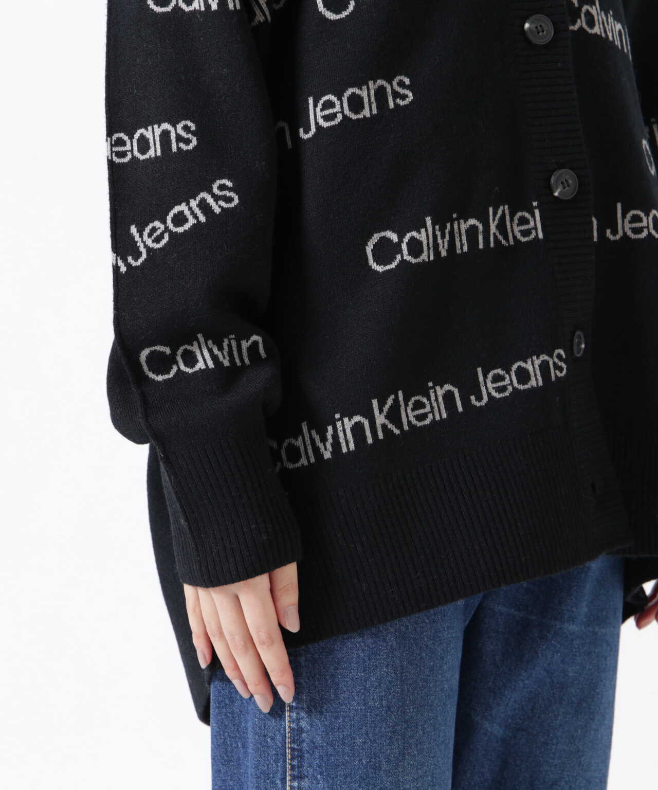 Haast je transactie chef Calvin Klein Jeans（カルバンクラインジーンズ）オールオーバーロゴカーディガン | B'2nd ( ビーセカンド ) | US ONLINE  STORE（US オンラインストア）