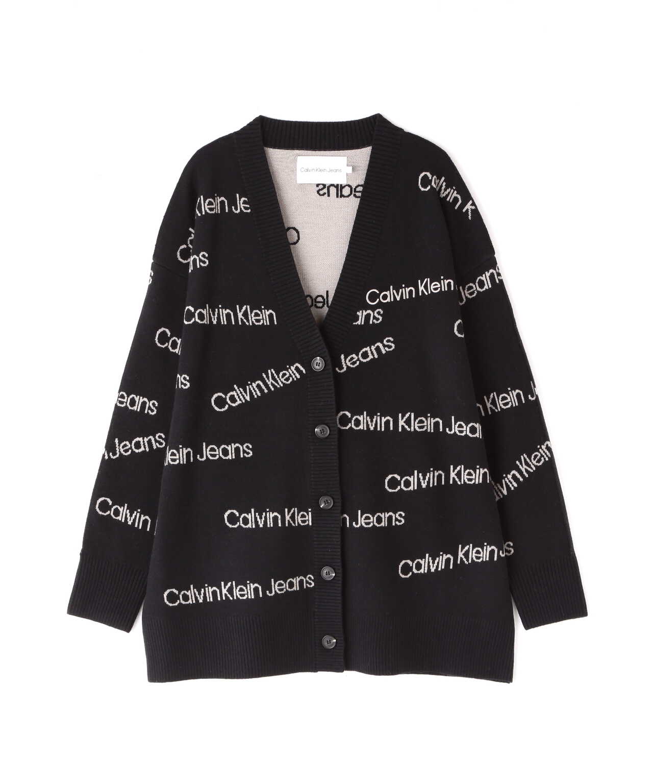 calvin klein ロゴカーディガンkimhekimhaima