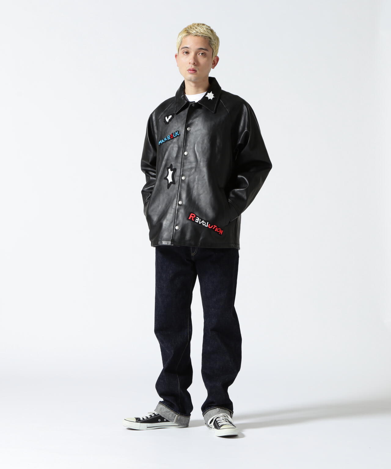 ONEMADE x Schott (ワンメイド x ショット)SHEEP COACH JKT コラボ ...