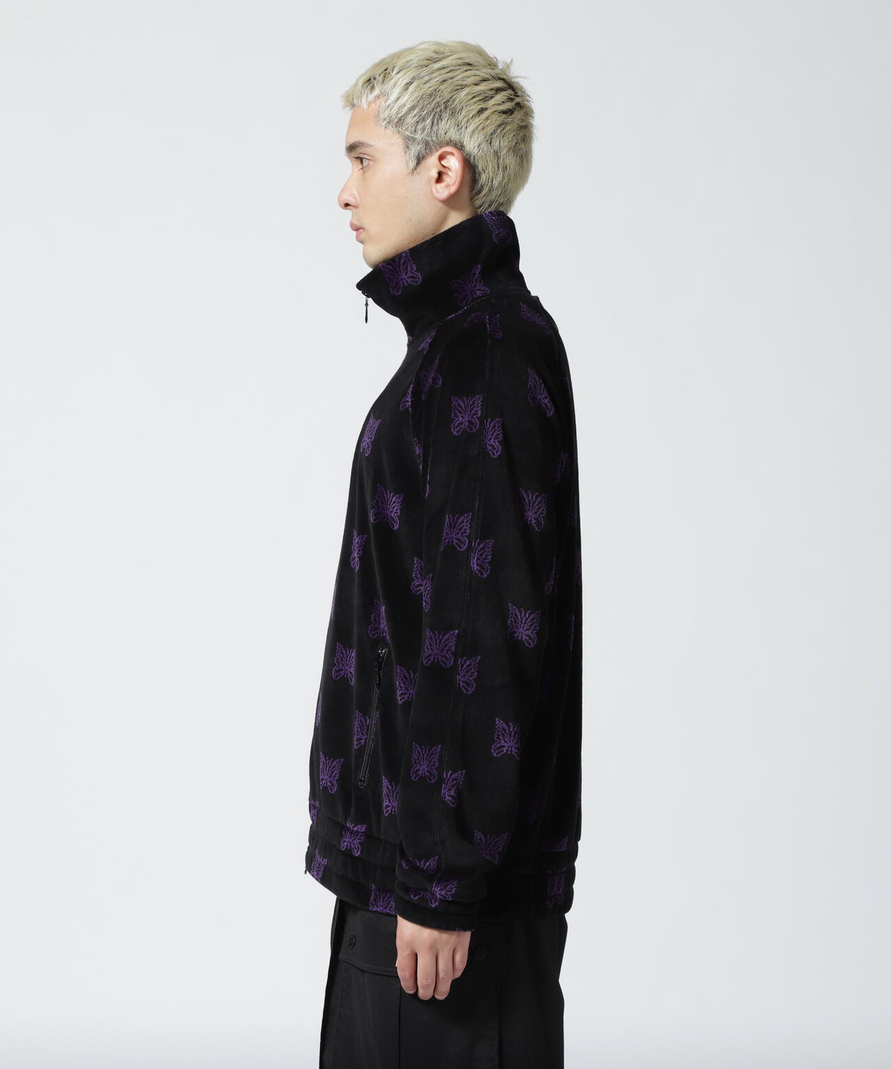 Needles(ニードルズ) TRACK JACKET - C/PE PAPILLON VELOUR | B'2nd ...