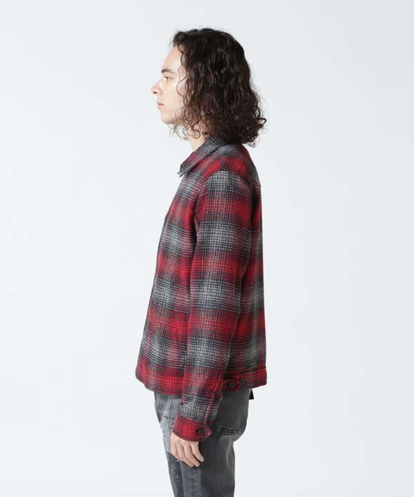 MINEDENIM（マインデニム）Grandrelle V.Check Flannel Over SH