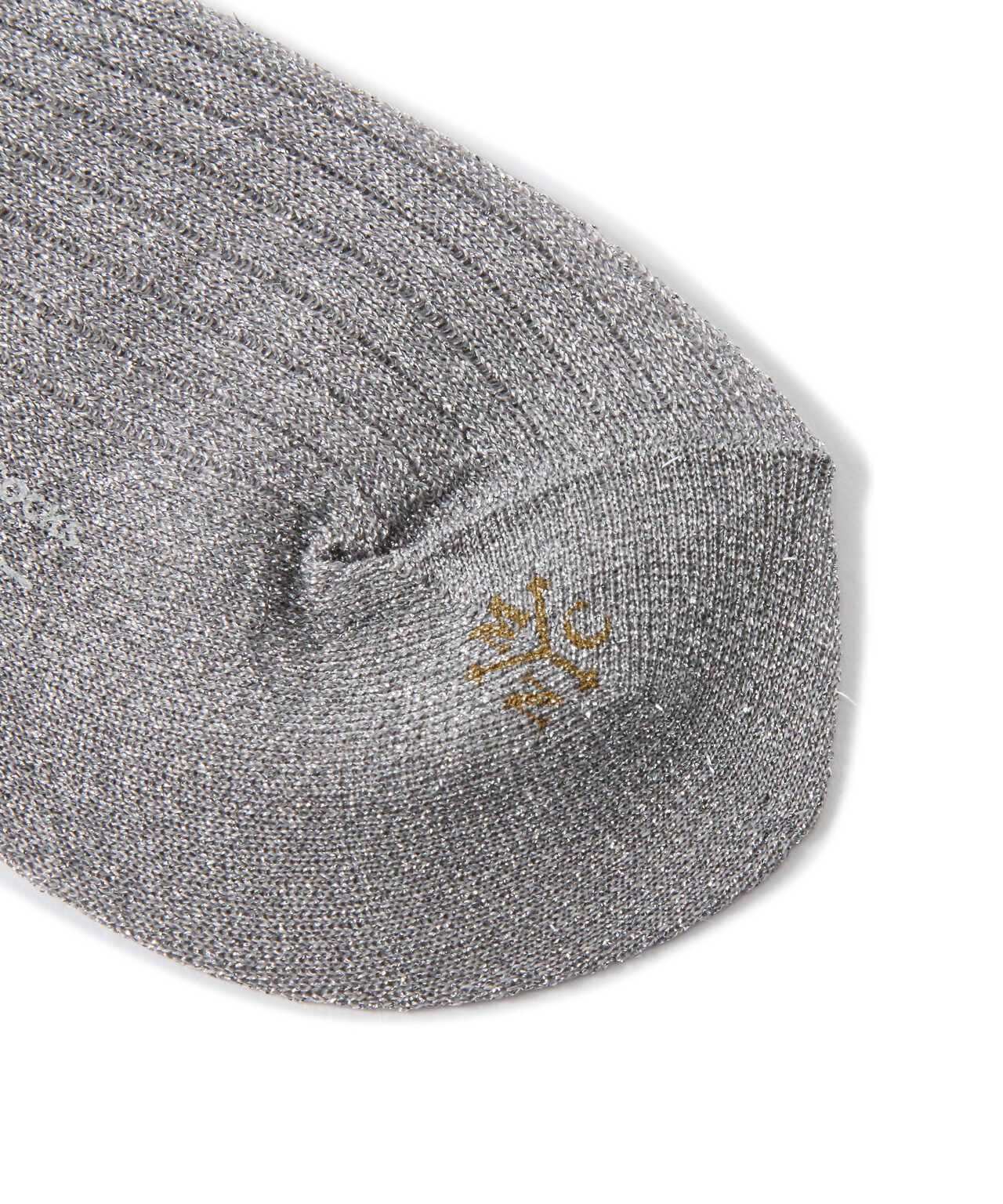 MARCOMONDE（マルコモンド）glitter wide rib socks