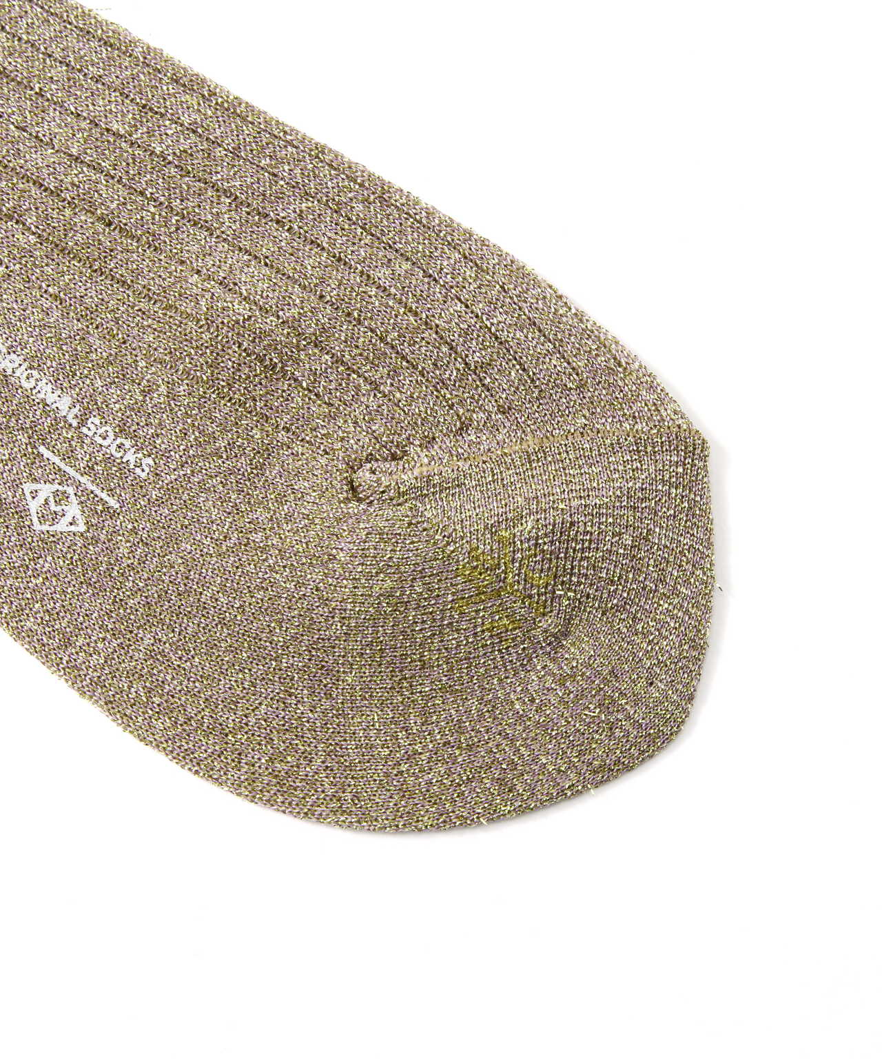MARCOMONDE（マルコモンド）glitter wide rib socks