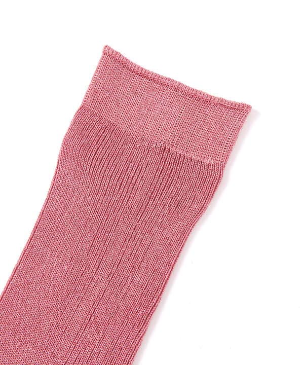 MARCOMONDE（マルコモンド）glitter ribbed socks ウィメンズソックス